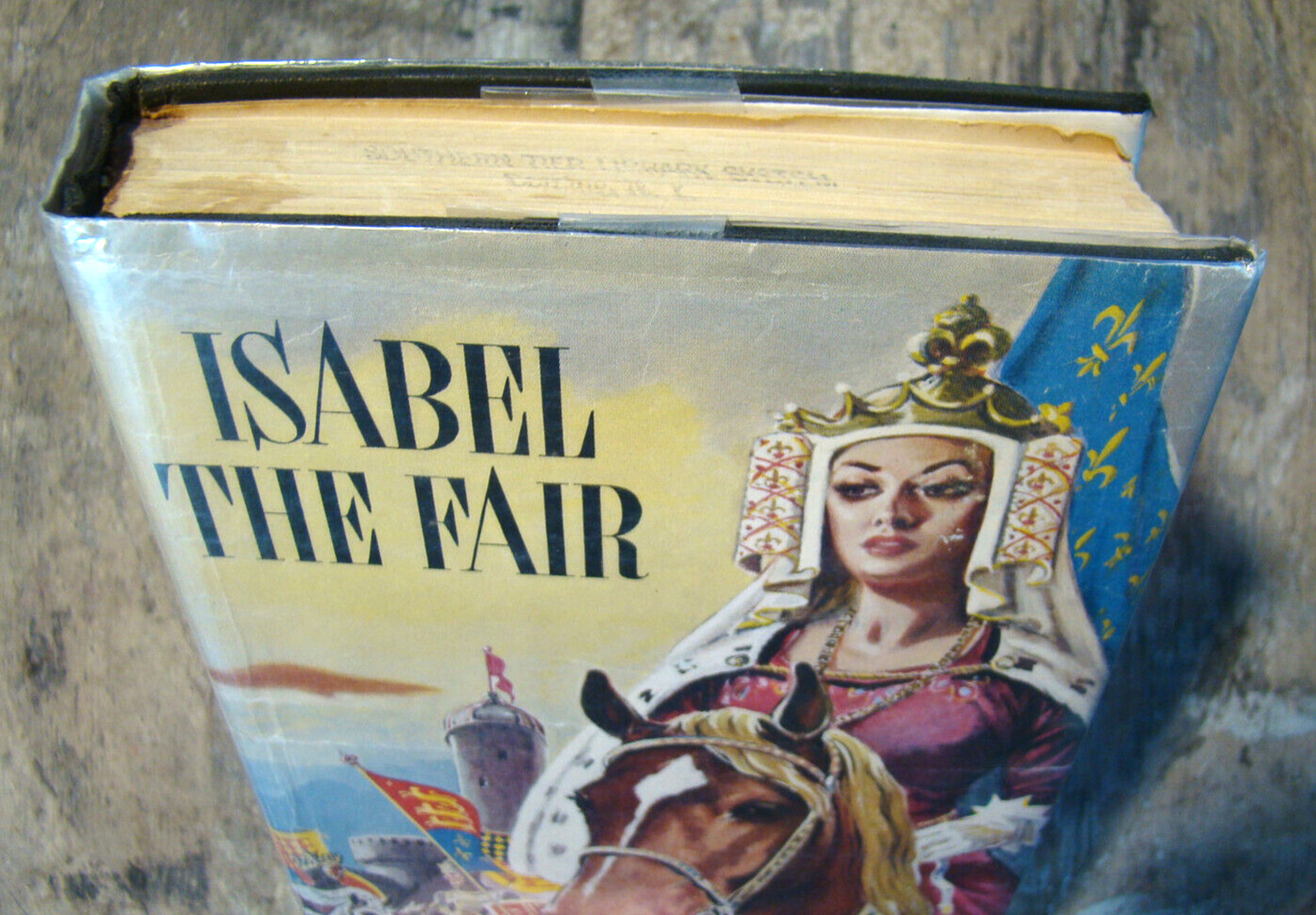 Isabel The Fair ~1957 HC~ Barnes France England Edward II Marriage Vintage Novel