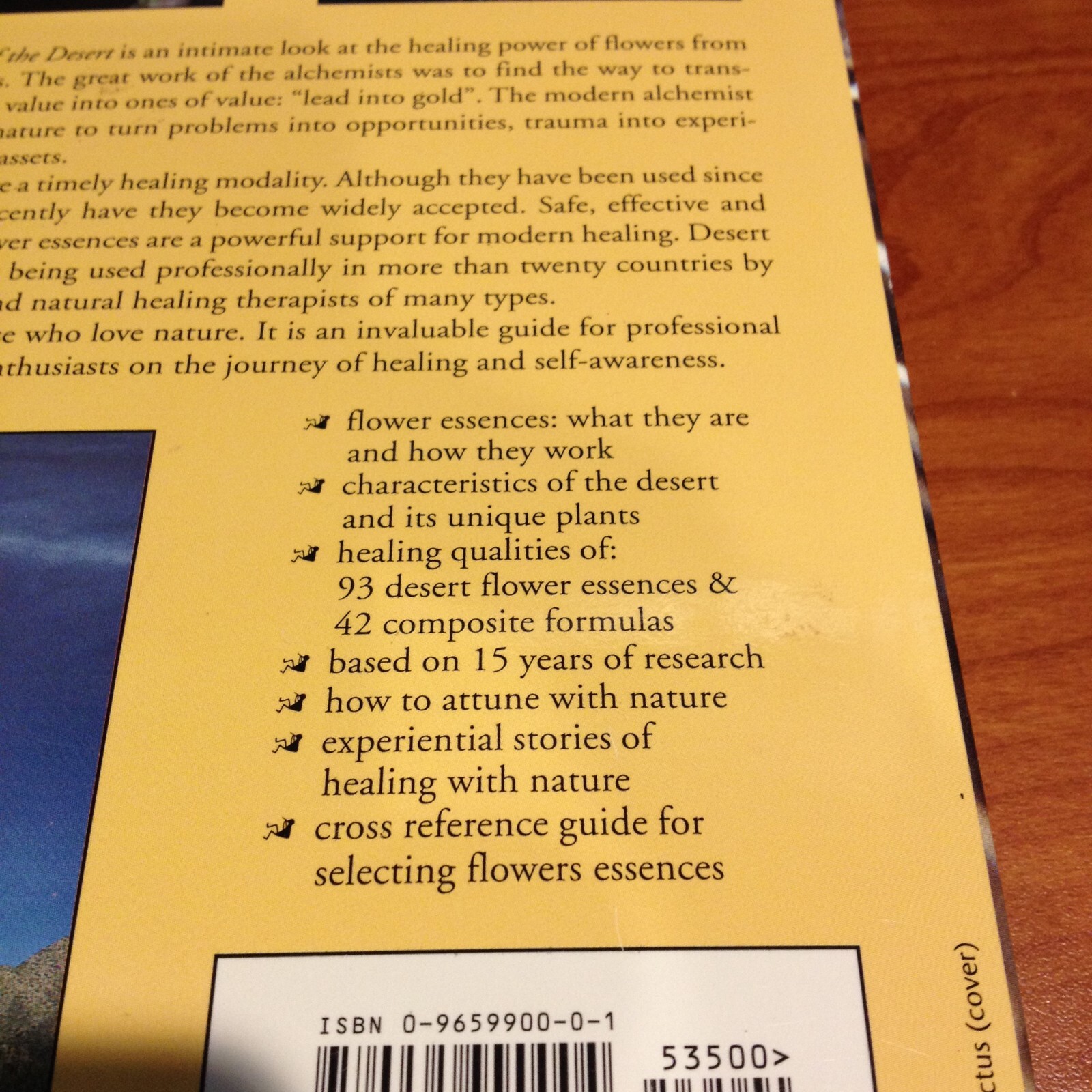 The Alchemy of the Desert : a Comprehensive Guide Desert Flower Esse – VERY GOOD