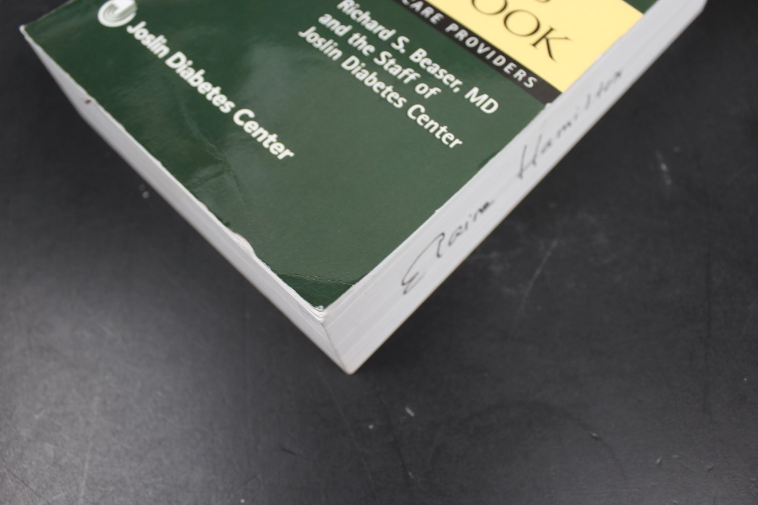 Joslin’s Diabetes Deskbook Richard S. Beaser 2014 Third Edition Medical Joslin