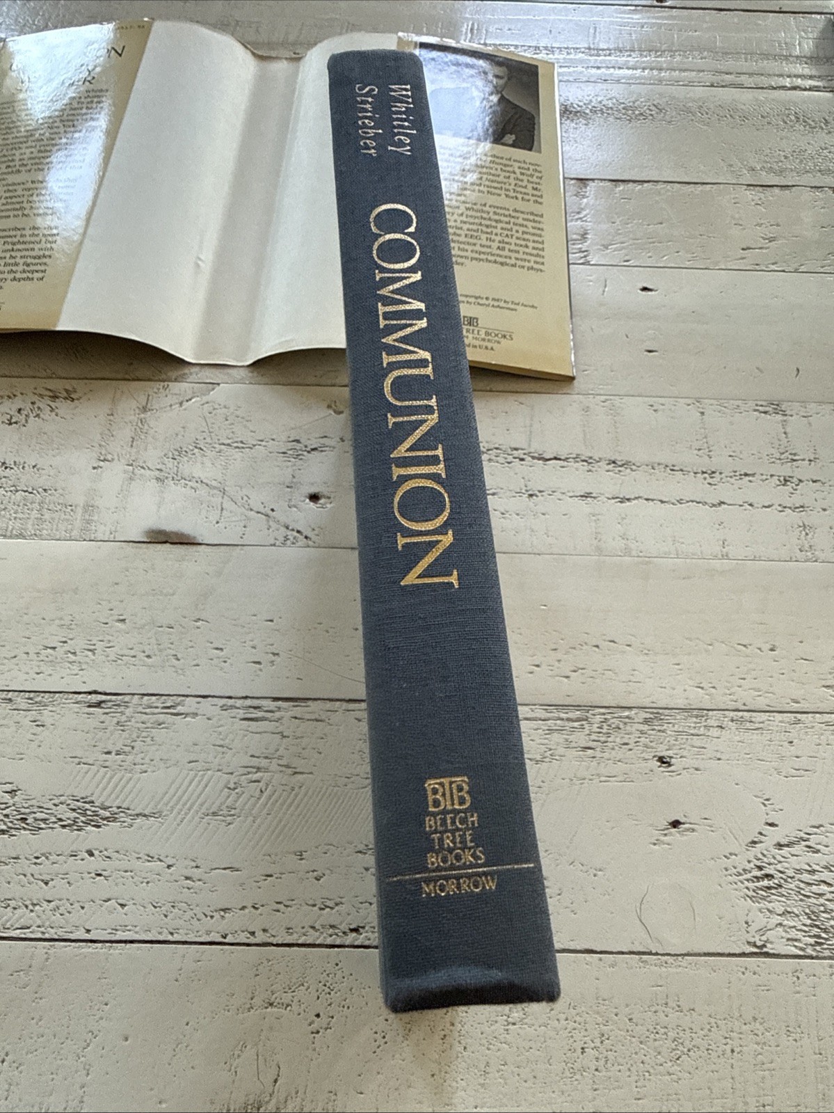 Communion Whitley Strieber 1987 1st Edition HC DJ UFO Alien True Story