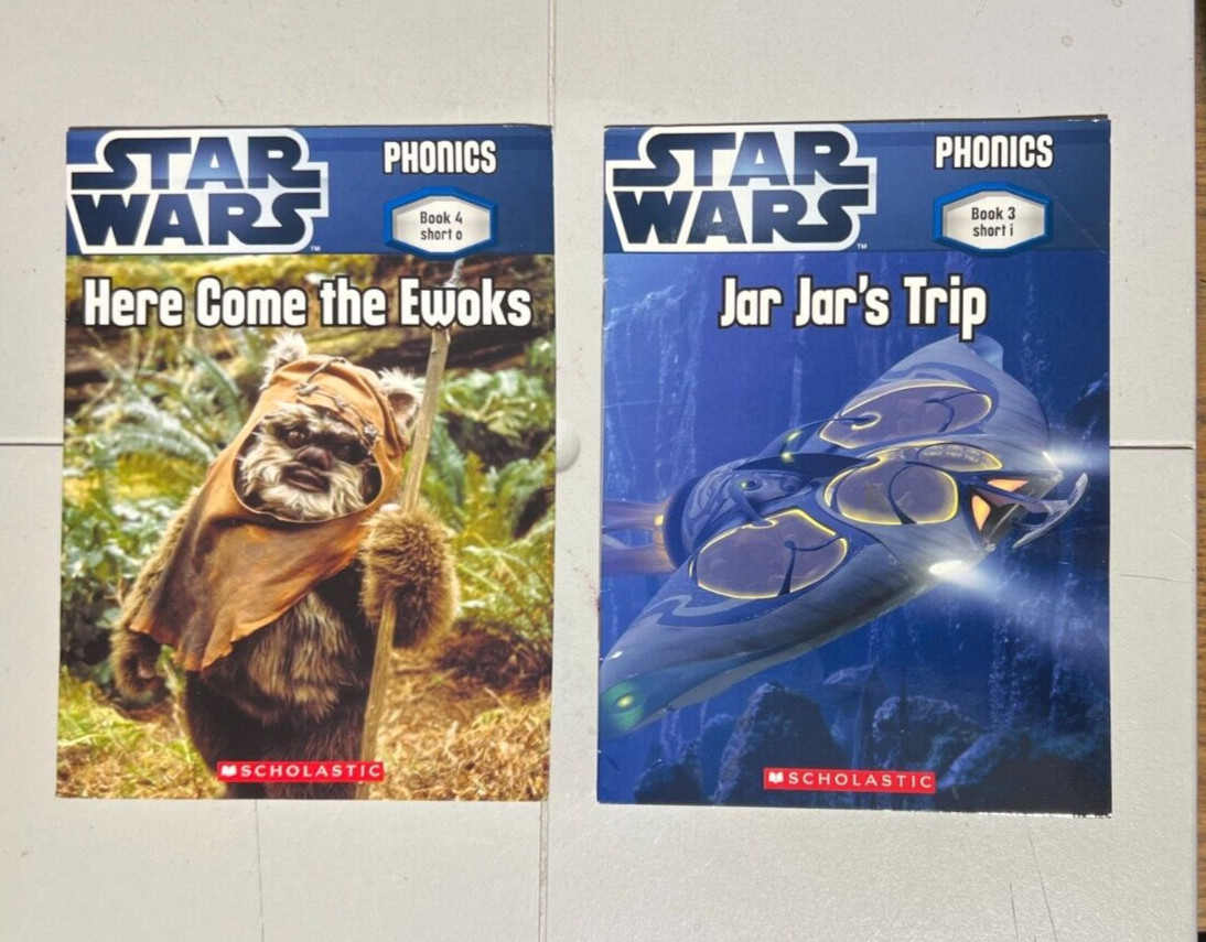 Star Wars Phonics Lee 2012 Quantity pack (Missing 2 Books 6/10)