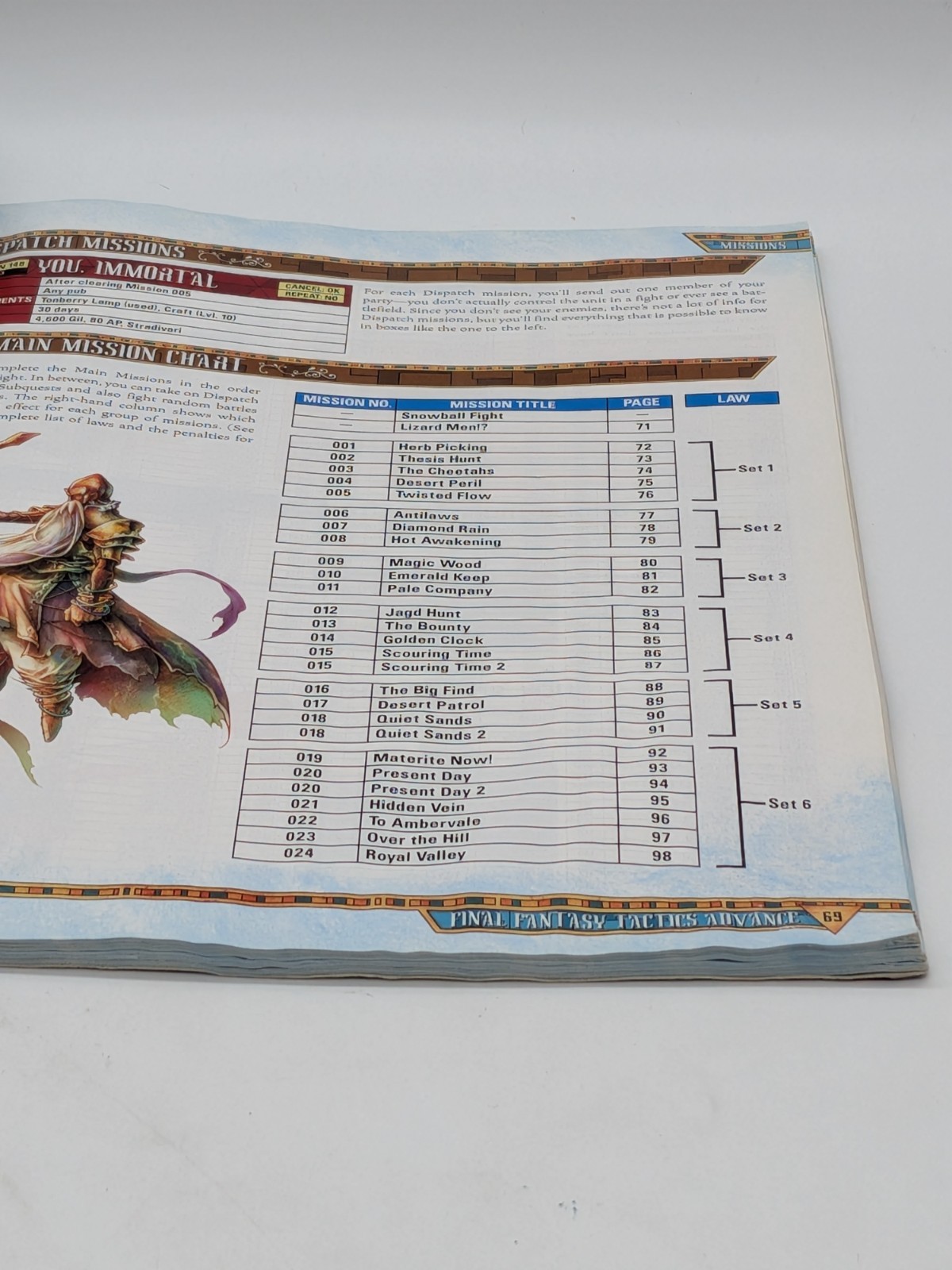 Final Fantasy Tactics Advance Official Strategy Guide From Nintendo GBA 2003