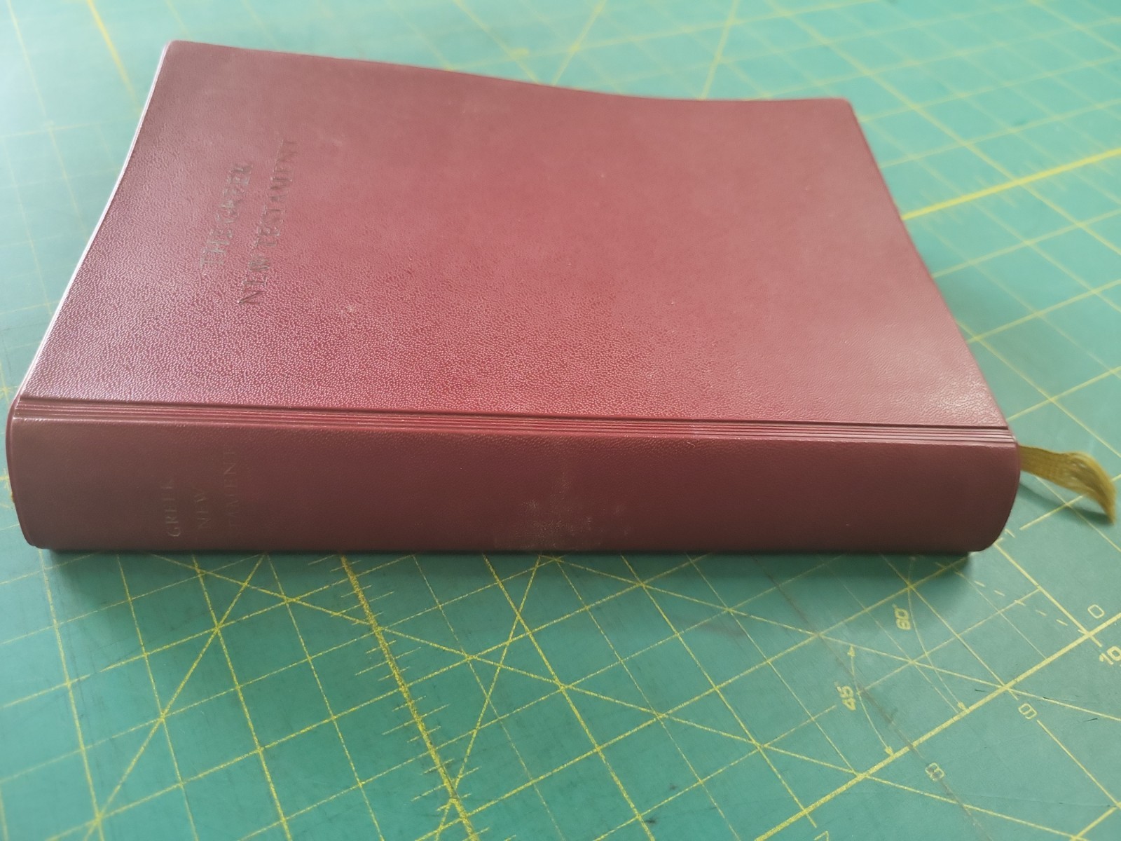 The Greek New Testament Second Edition with Dictionary (1968) Vinyl Cover