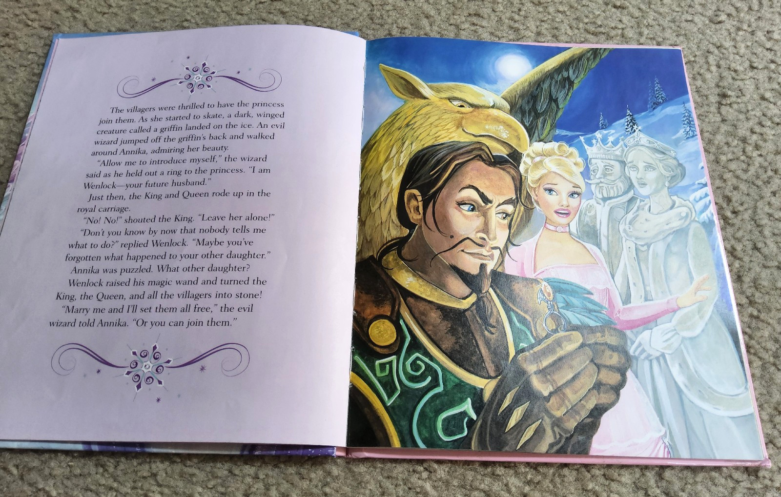 Vintage Barbie and the Magic of Pegasus & 12 Dancing Princesses Book Lot Of 3