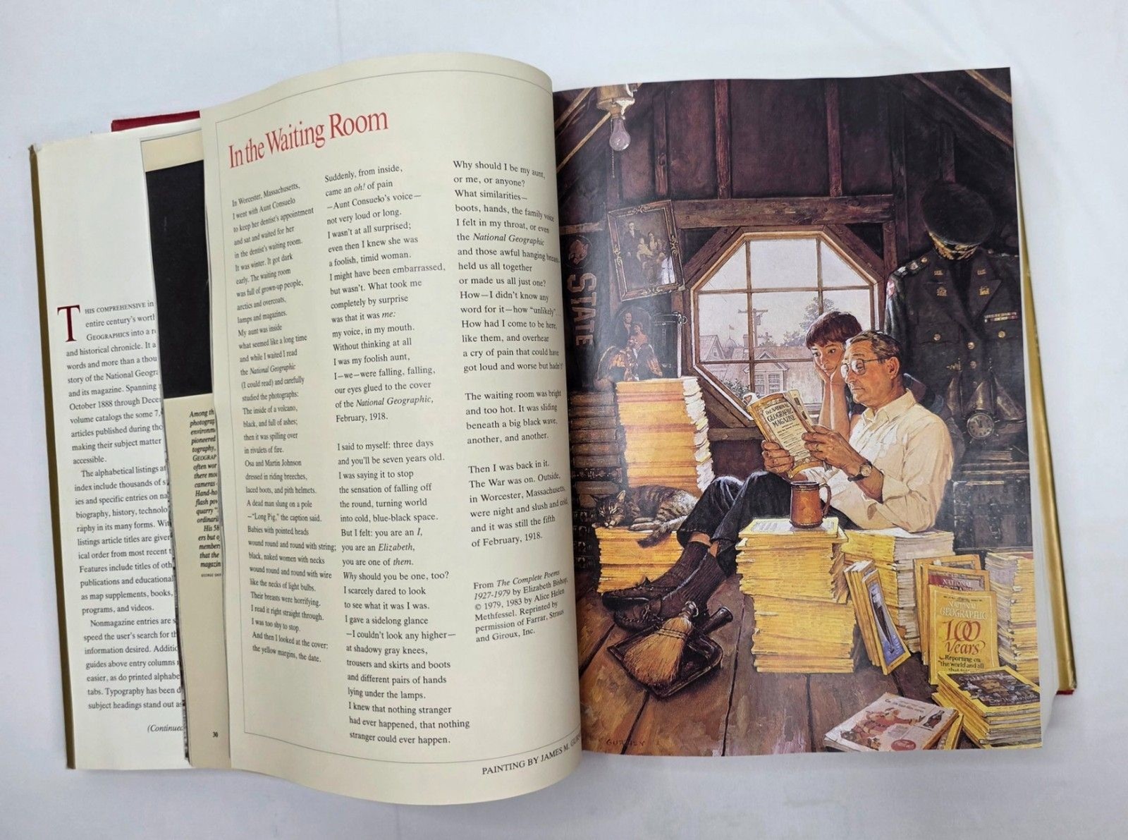 National Geographic Index 1888-1988 One Hundred Years Hardcover 1989 Dust Jacket