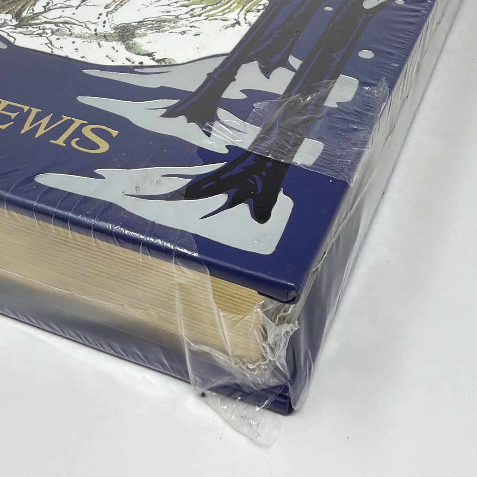 The Chronicles of Narnia by C.S. Lewis; Barnes & Noble Deluxe Leather Sealed