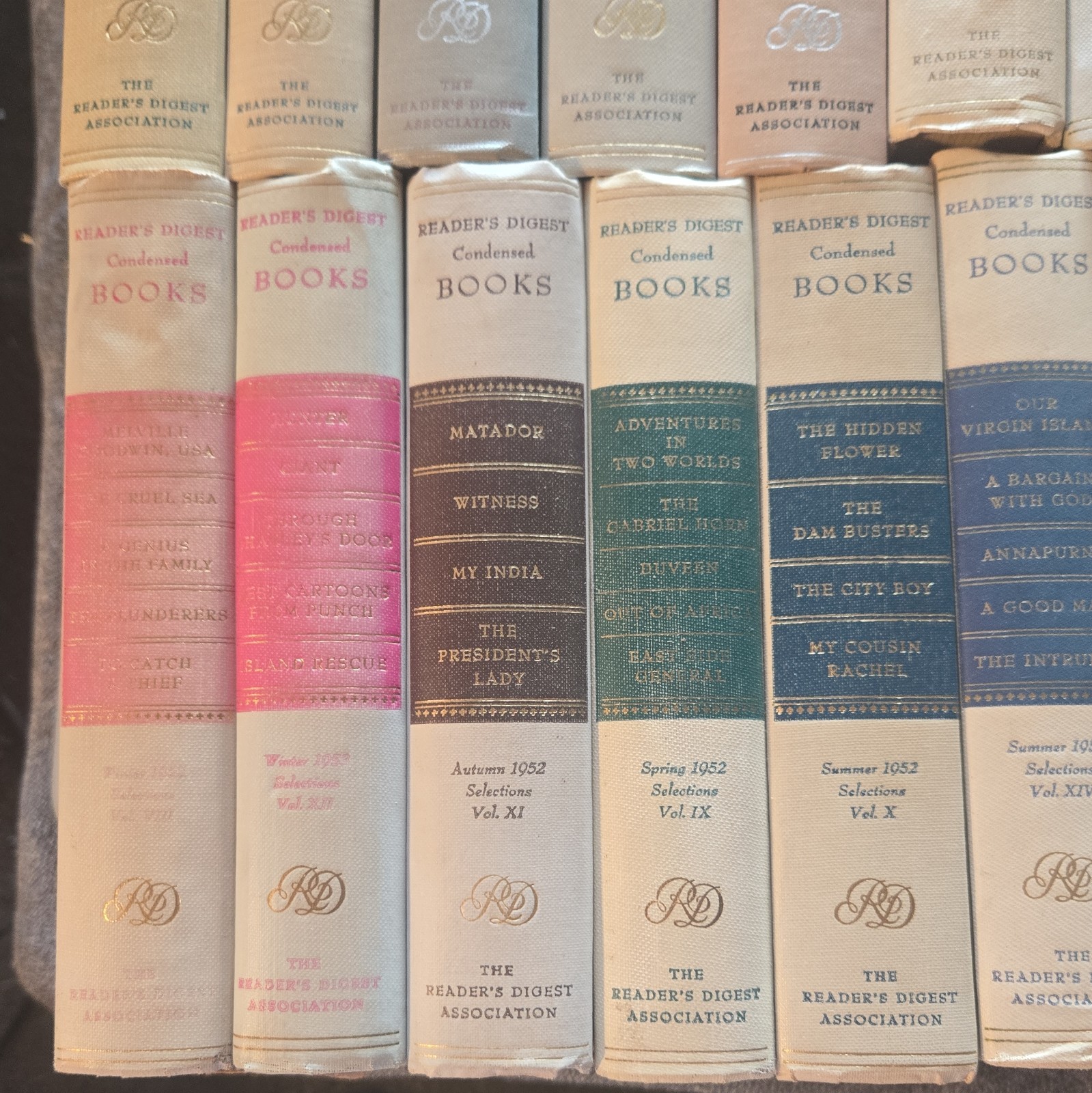 Reader’s Digest Condensed Books HC First Edition 1953 Selections