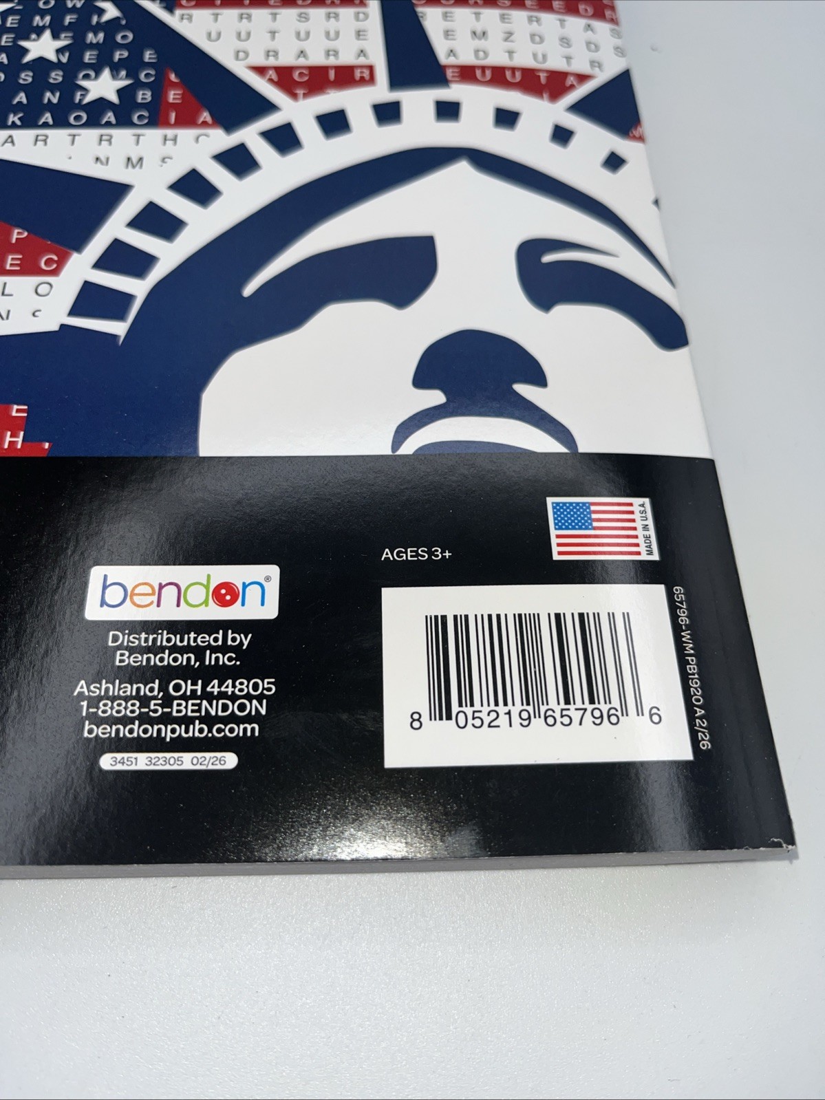 BENDON Americana LARGE Print Word Search VOL. 1