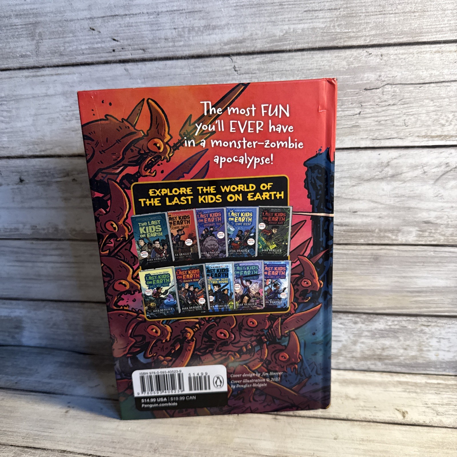 New! The Last Kids on Earth and the Forbidden Fortress by Max Brallier Hardcover