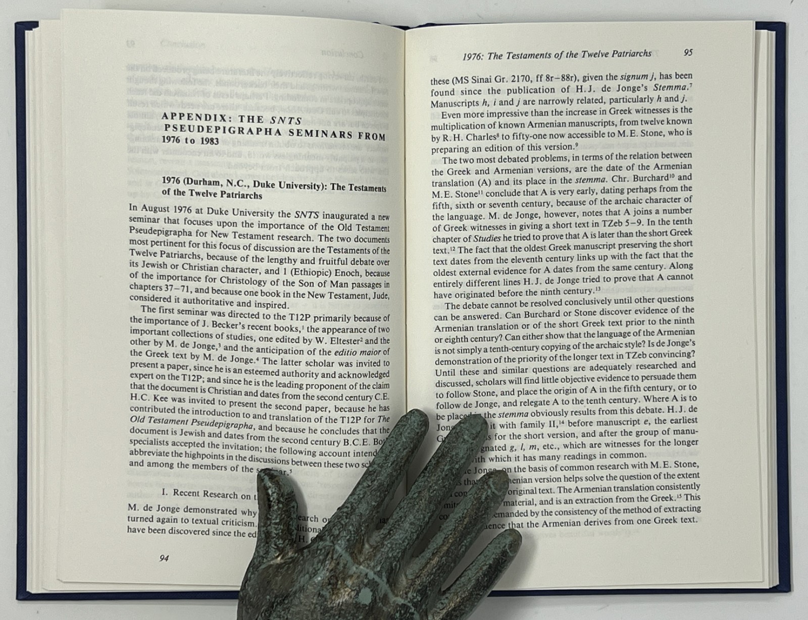 The Old Testament Pseudepigrapha & the New Testament, J. Charlesworth – 1985 HC