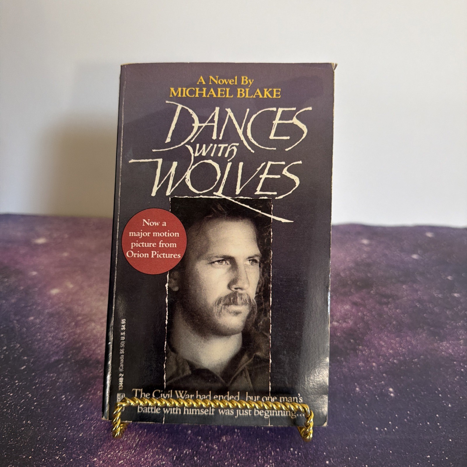 Dances with Wolves by Michael Blake 1990 Vintage Paperback Movie Tie In