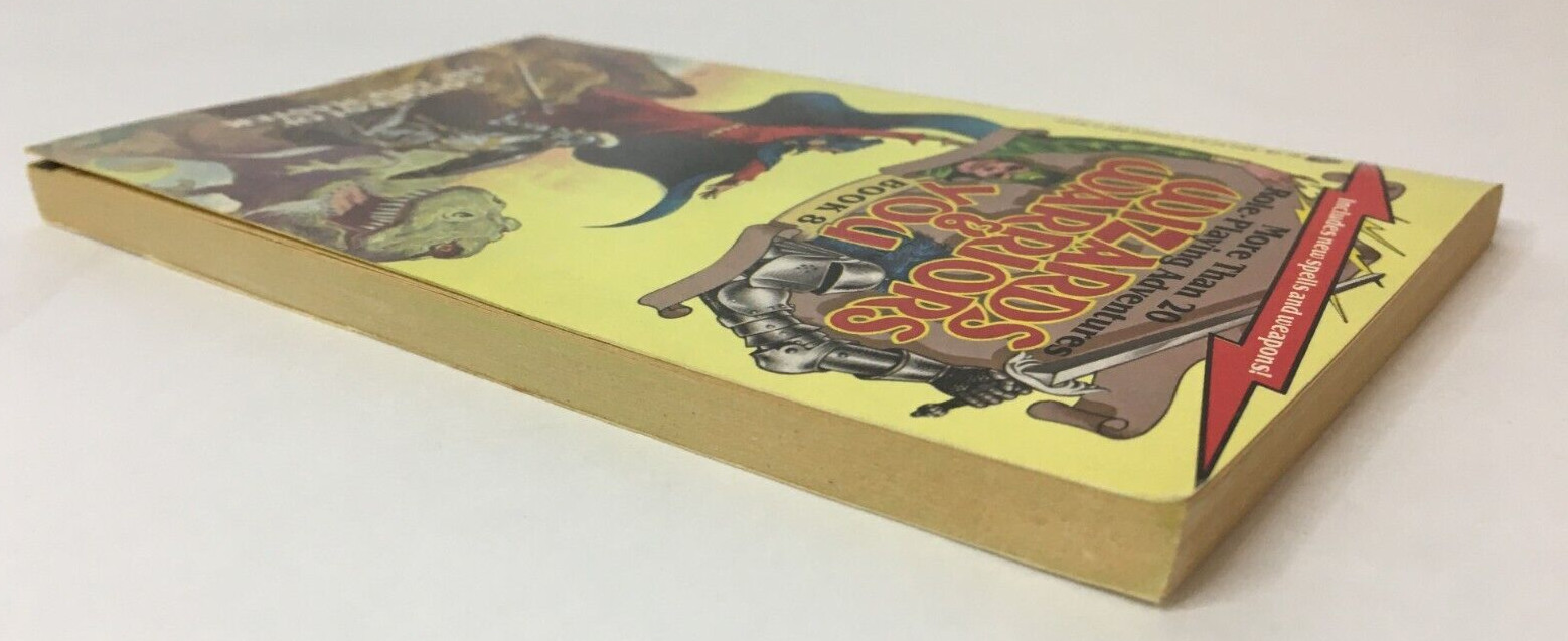 Conquest of the Time Master Lynn Beach Wizards, Warriors, and You #8 1985 1st Ed