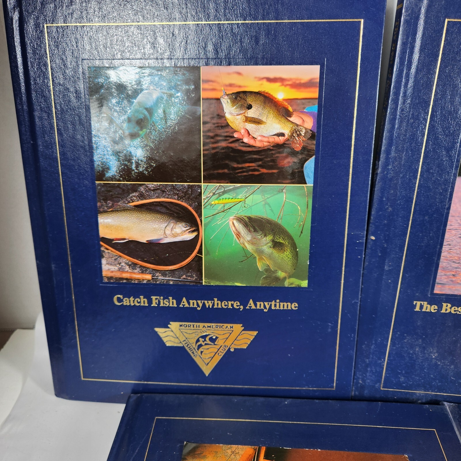 NAFC Lot of 7 Fishing North American Club books 1990’s -2000’s Hard cover