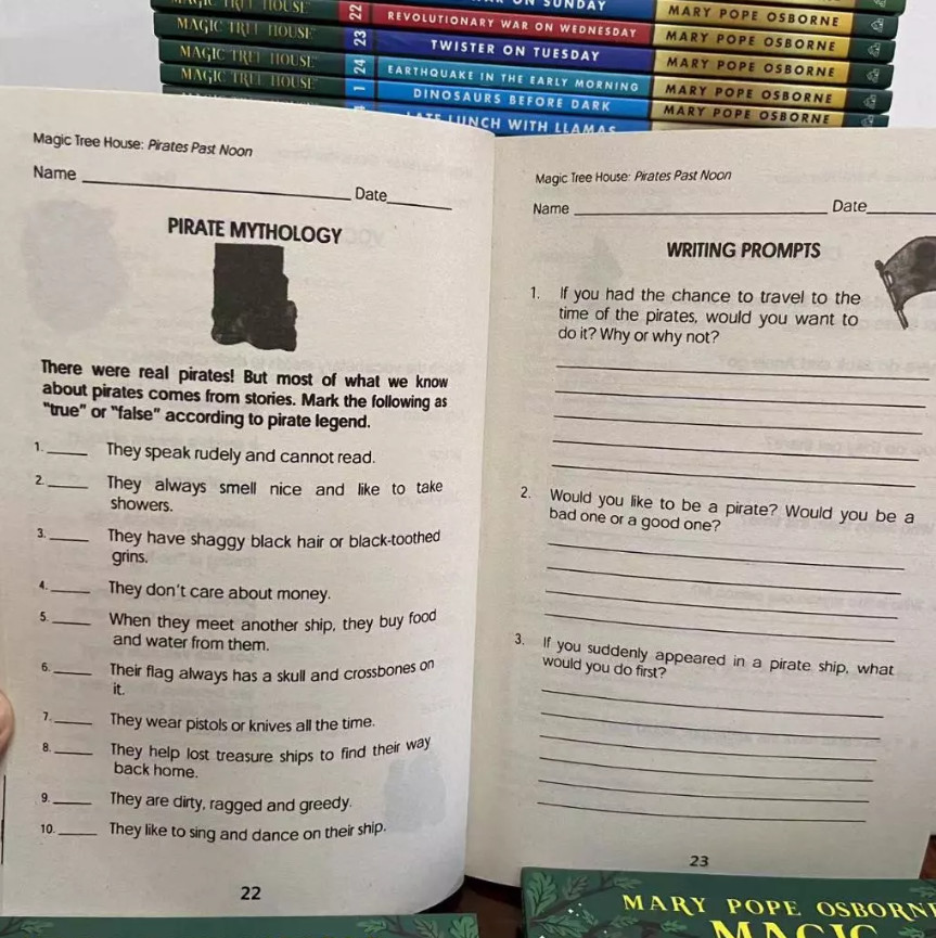 Complete Set Magic Tree house Fact Tracker Series Collection 44 Books