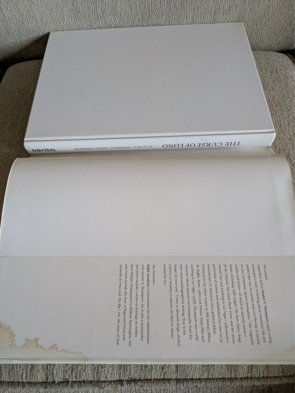 The Curse of Lono | Hunter S. Thompson & Ralph Steadman | 2005 HC | TASCHEN!