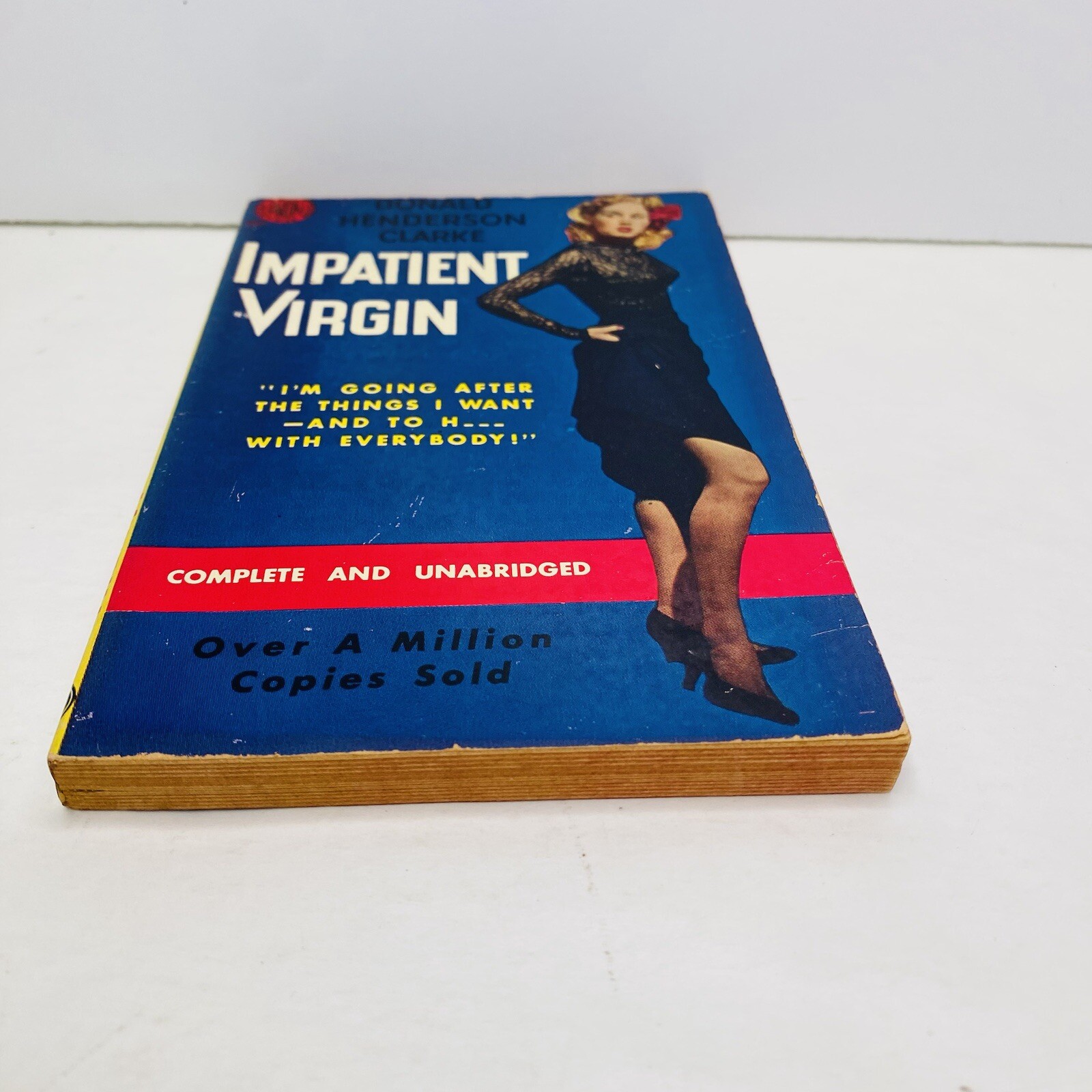 Donald Henderson Clarke Impatient Virgin 1931 Avon Vintage Pulp Sleaze Complete