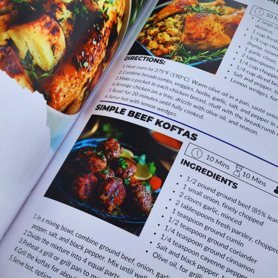 Mediterranean Recipes Cookbook | Weight Loss Recipes | Full Color Cookbook