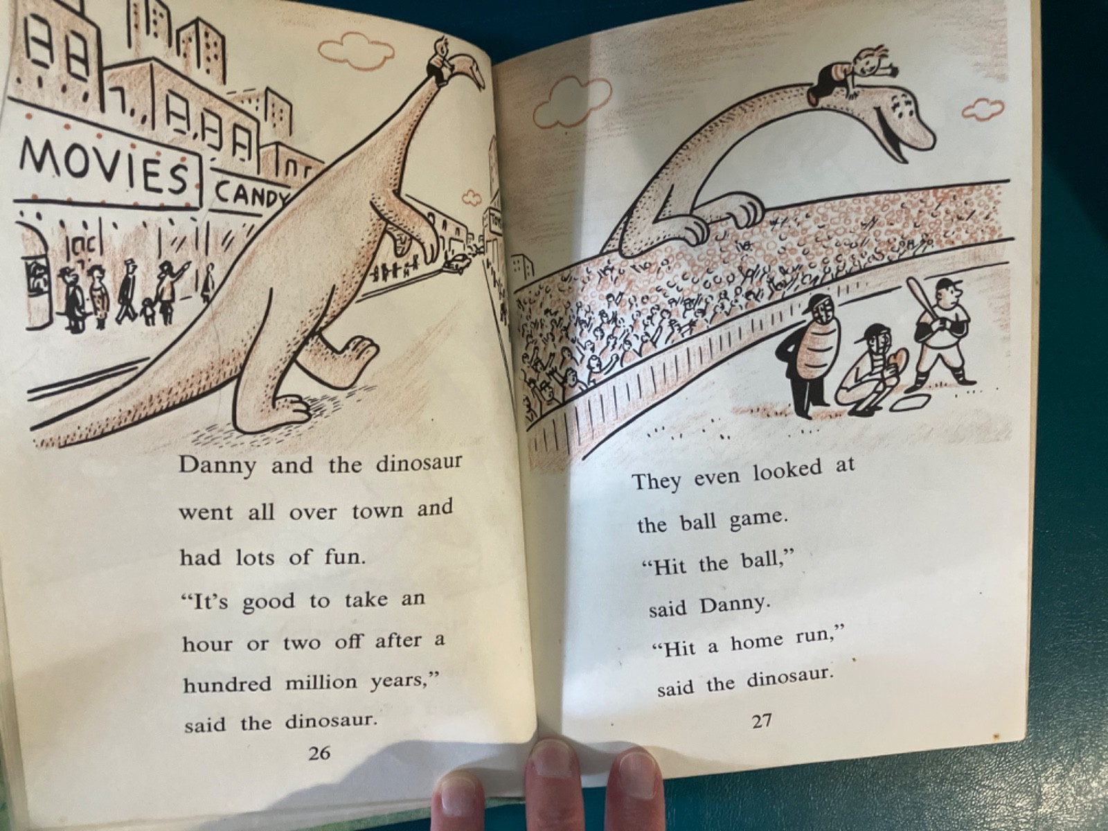 Syd Hoff Book Lot (“Danny The Dinosaur” & “Sammy The Seal”) 1958 & 1959 HC