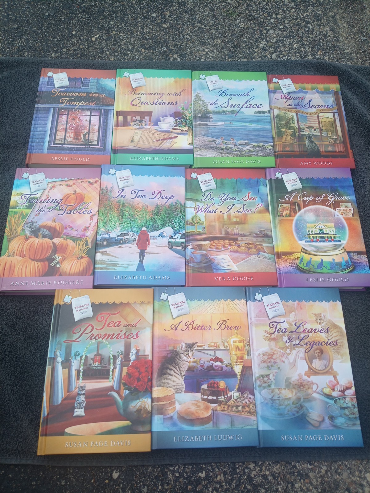 Complete Set 27 Guideposts TEAROOM MYSTERIES 1-27 VG Cnd HC Fst Ship