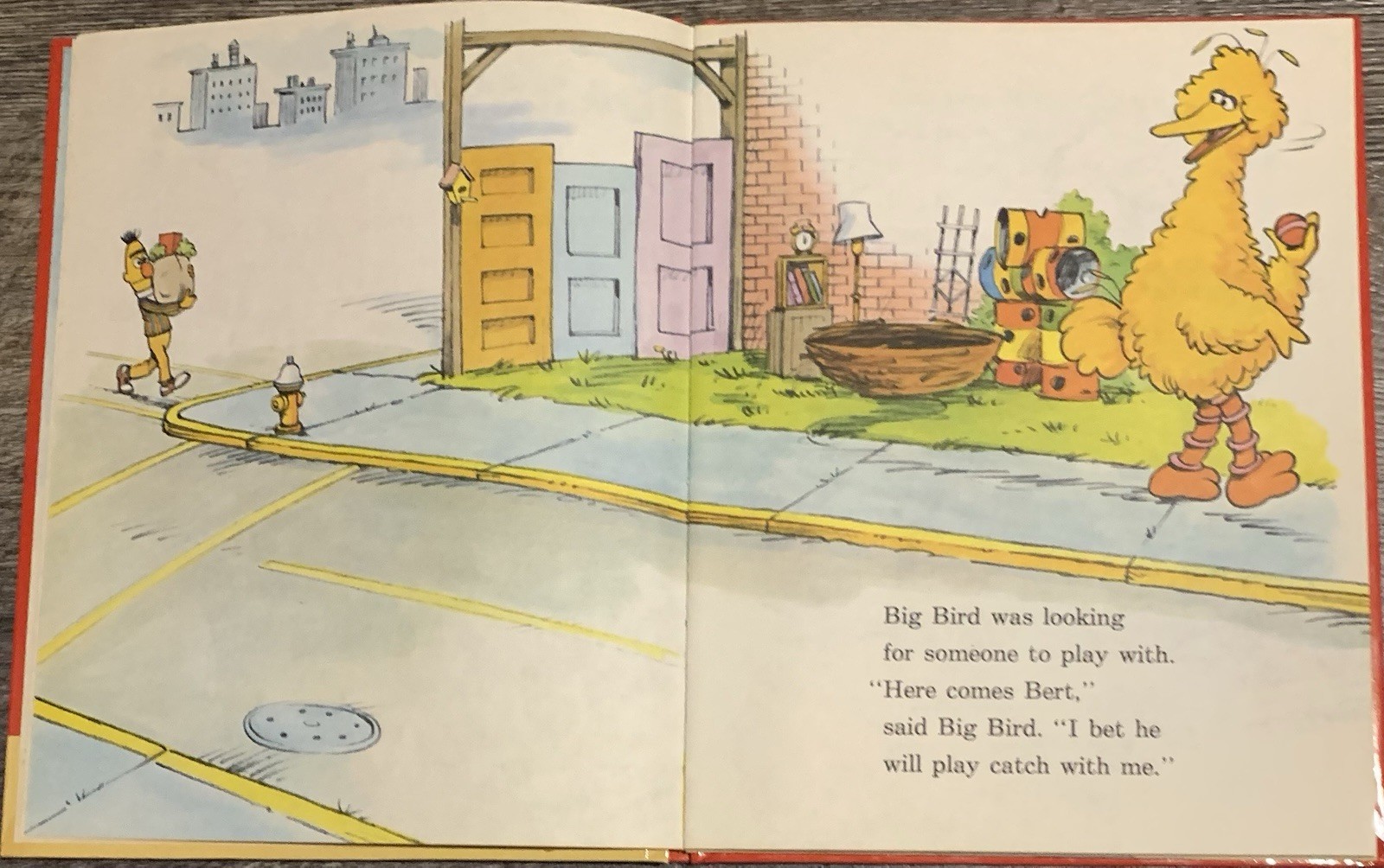 CTW Sesame Street 1st Vtg HC Ed. Nobody Cares About Me! Sarah Roberts 1982 GOOD!