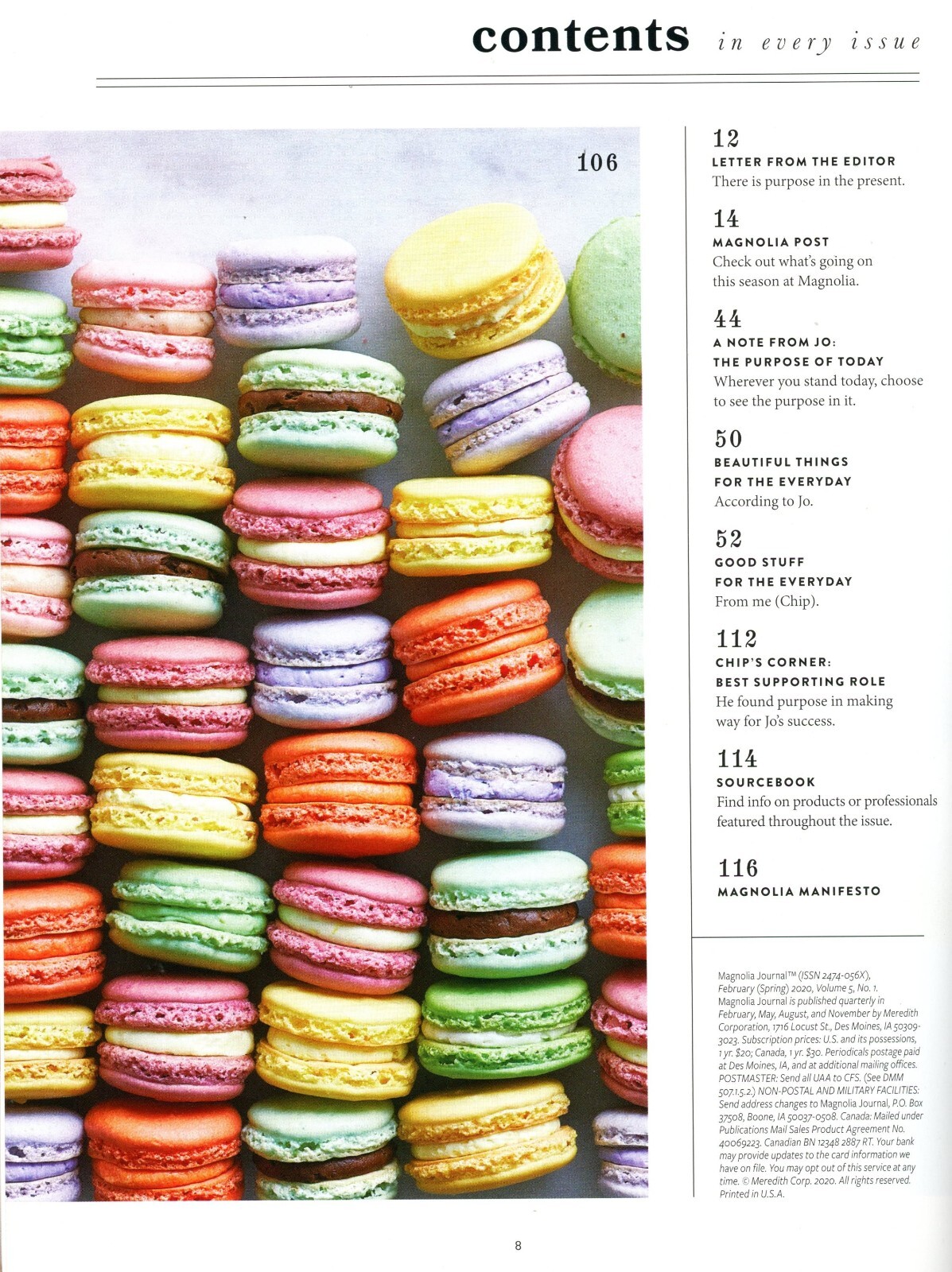 MAGNOLIA Magazine – Spring 2020 with Joanna Gaines on the cover