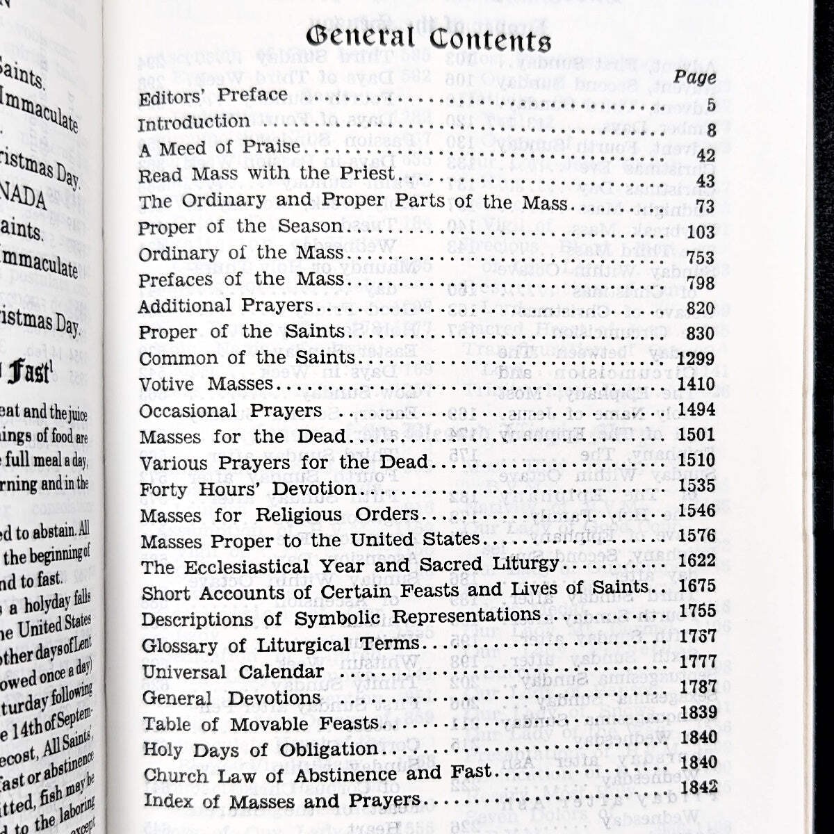 Father Lasance “The New Roman Missal” (1945) for the Traditional Latin Mass