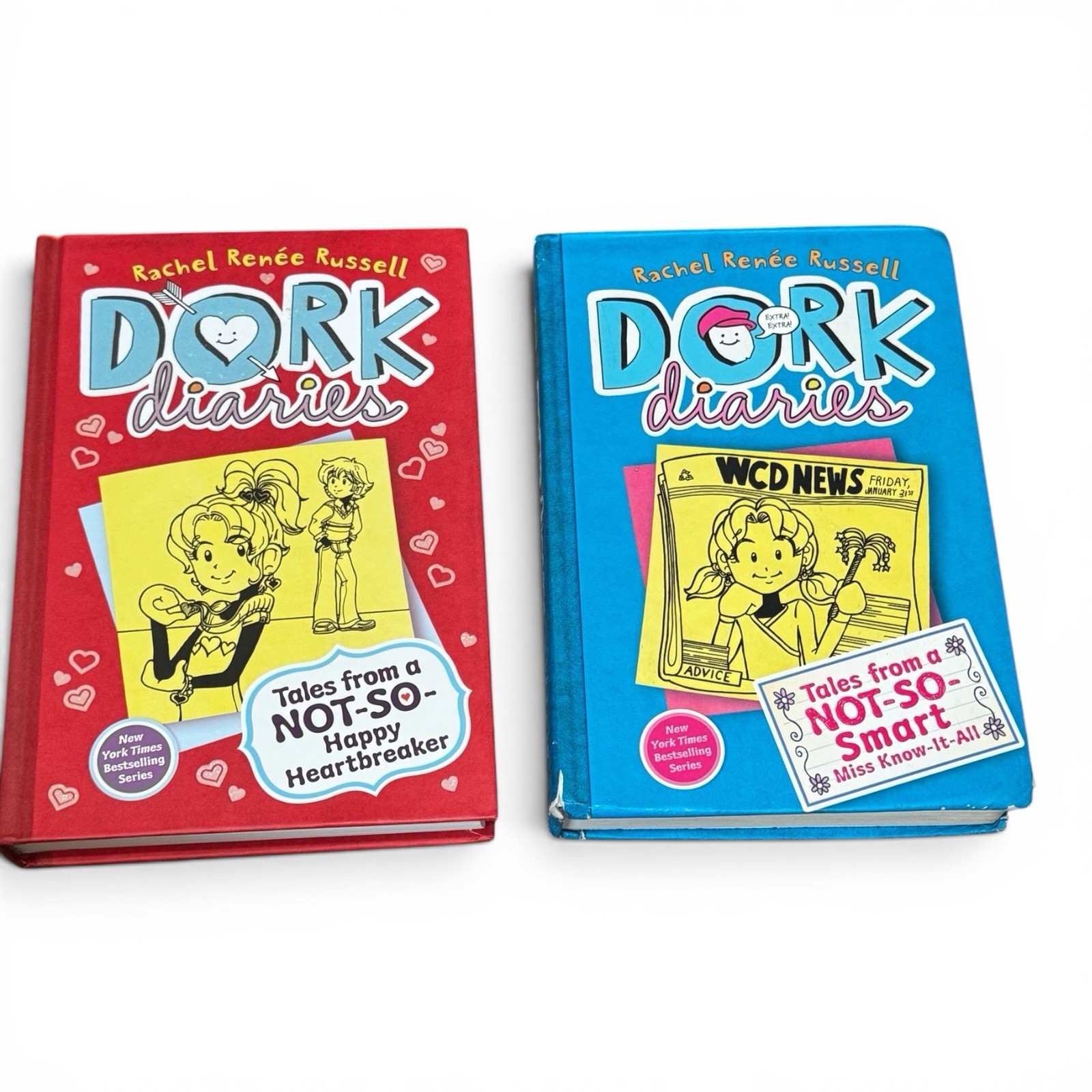 Dork Diaries Lot of 13 Books Rachel Renee Russell Hardcover Mixed Series