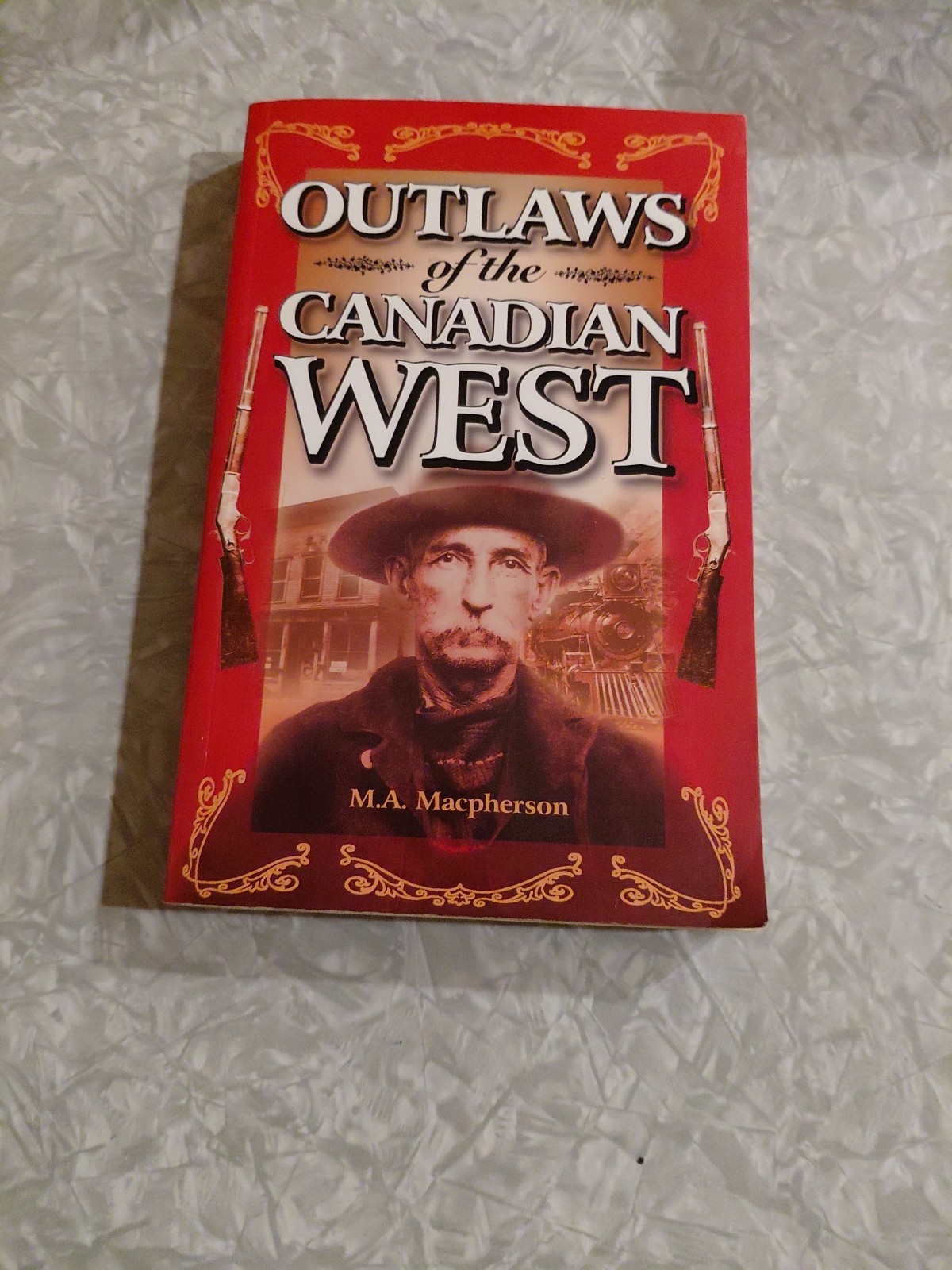 Ghost Stories of the Old West And Outlaws Of The Canadian West Paperback Lot