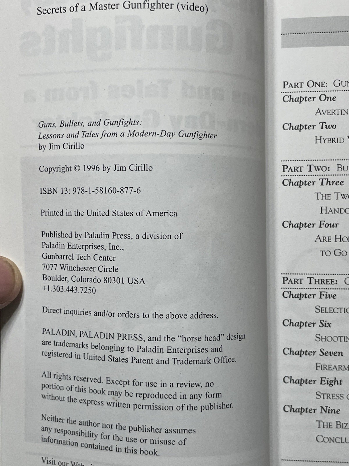 Guns, Bullets, and Gunfights: Lessons and Tales from a Modern-Day Gunfighter