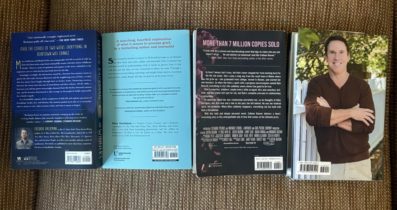 BOOK HAUL (The Winners, It Ends With Us, Sorry For Your Loss, Counting Miracles)