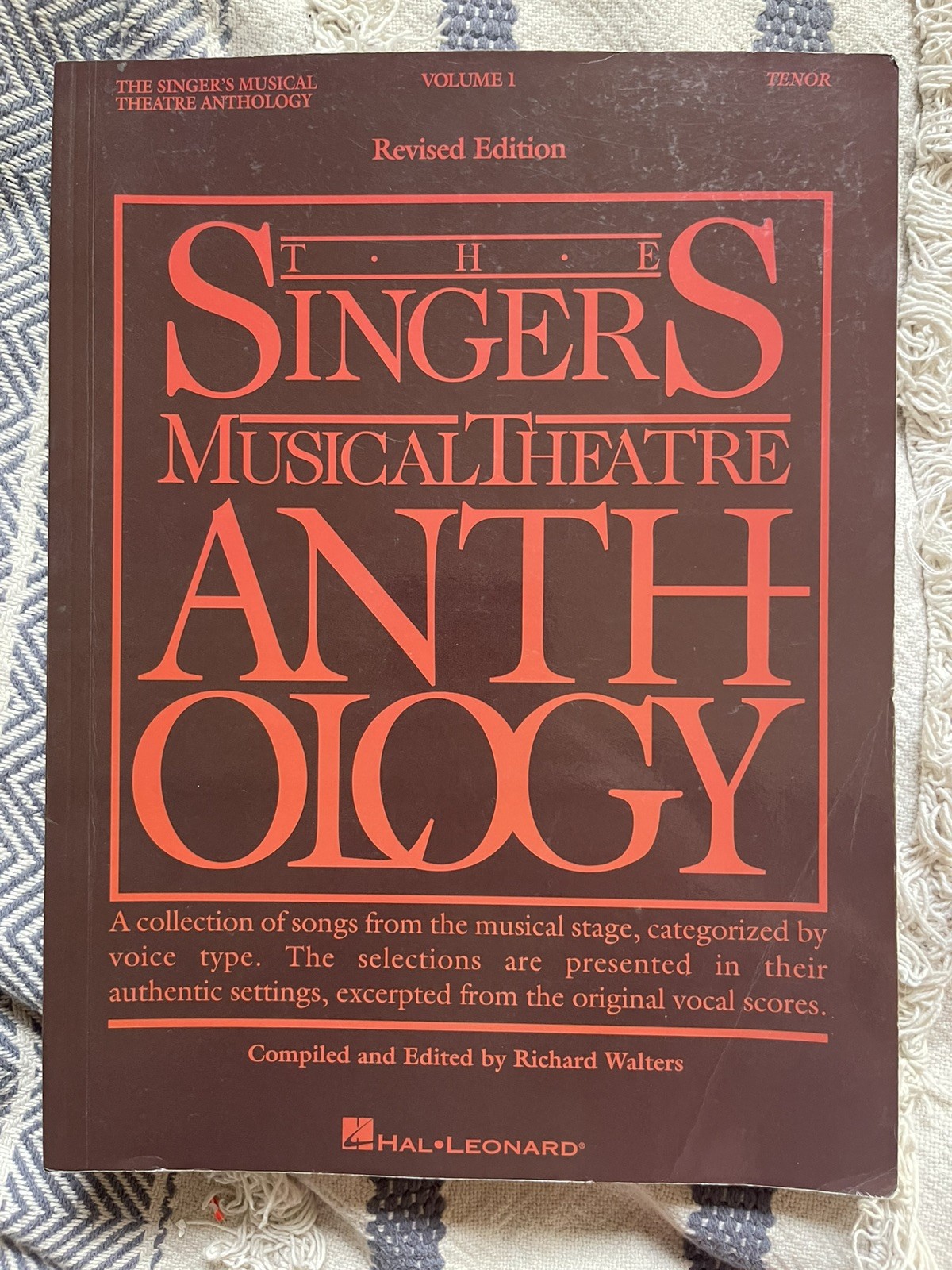 THE SINGERS MUSICAL THEATRE ANTHOLOGY BOOK VOLUME 1 REVISED EDITION