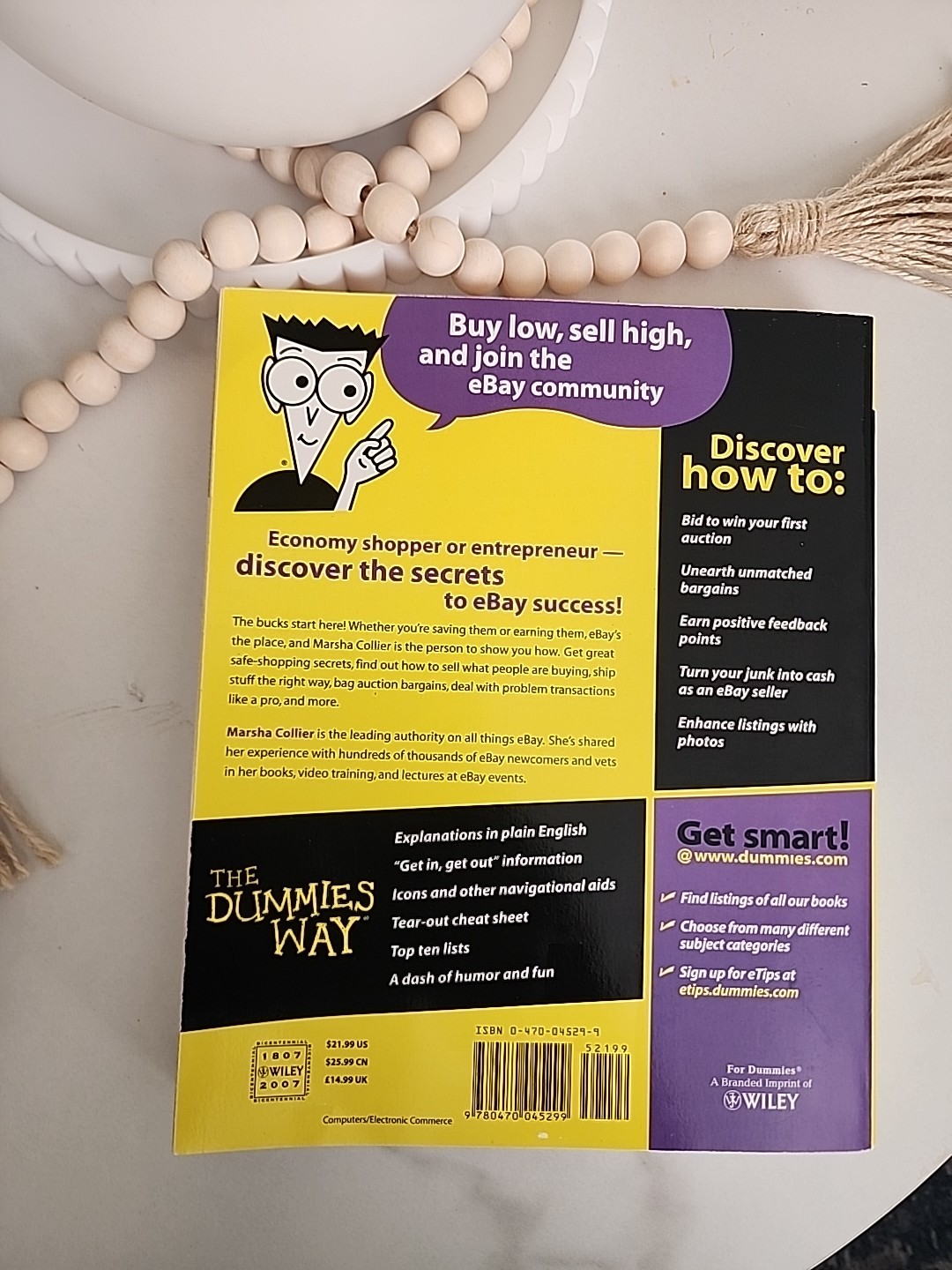 EBay for” Dummies” 5th Edition by Marsha Collier . Paperback . Wiley. 350+ Pages