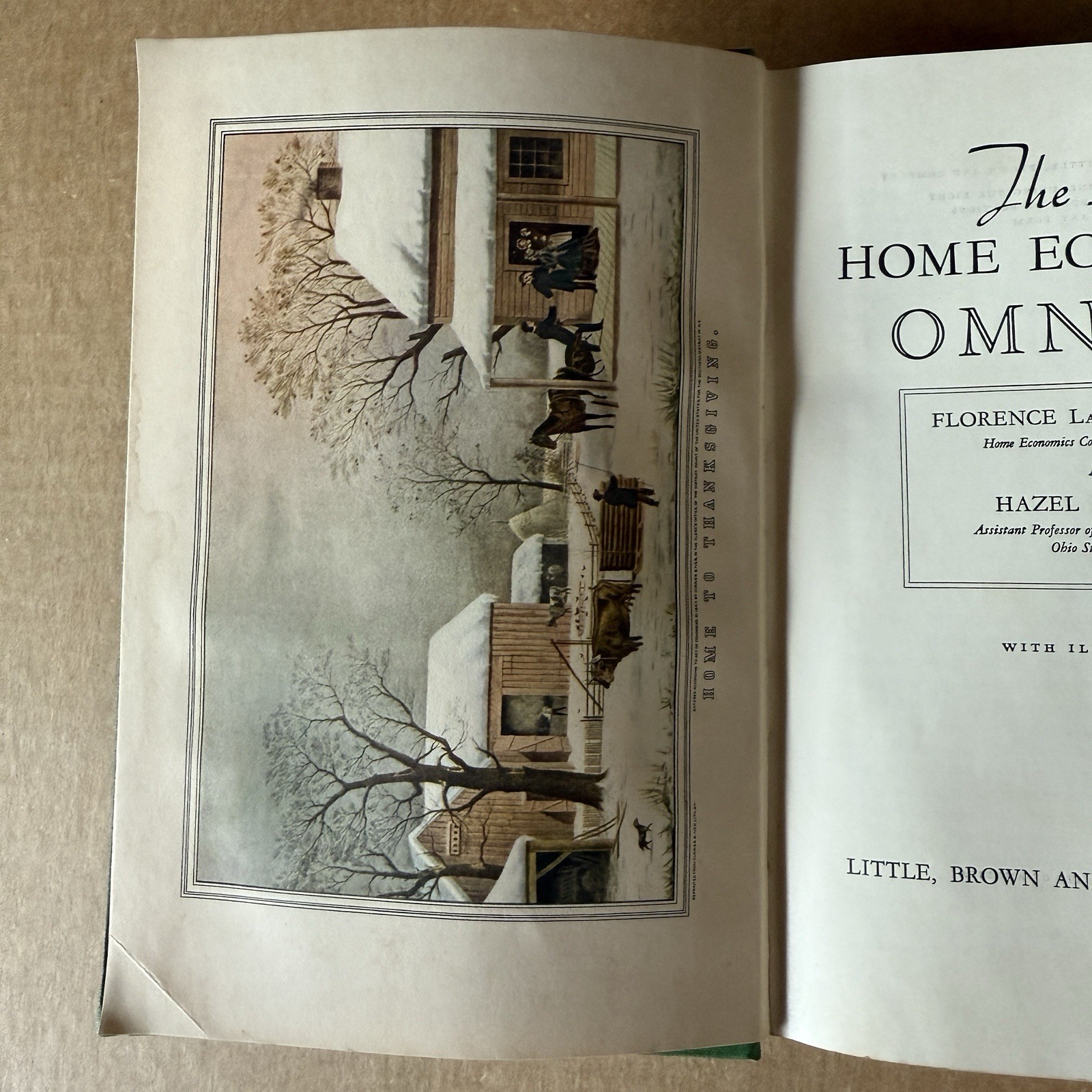 VTG Home Econmics/Homemaker’s Guide 1941 “The New Home Economics Omnibus” Read