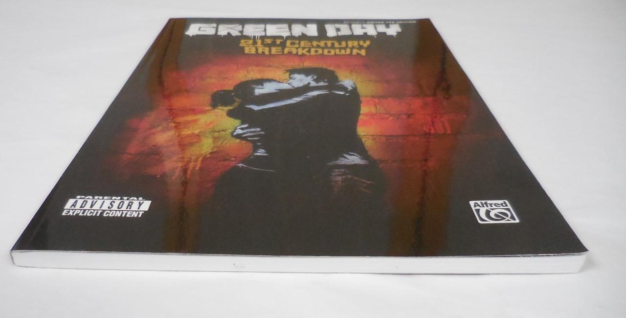 Green Day 21st Century Breakdown Guitar Tab Edition Songbook Sheet Music, EXC