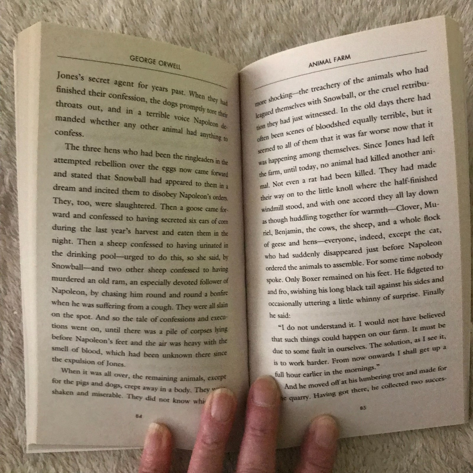 75TH Anniversary Paperback Book Animal Farm George Orwel Published by Berkley