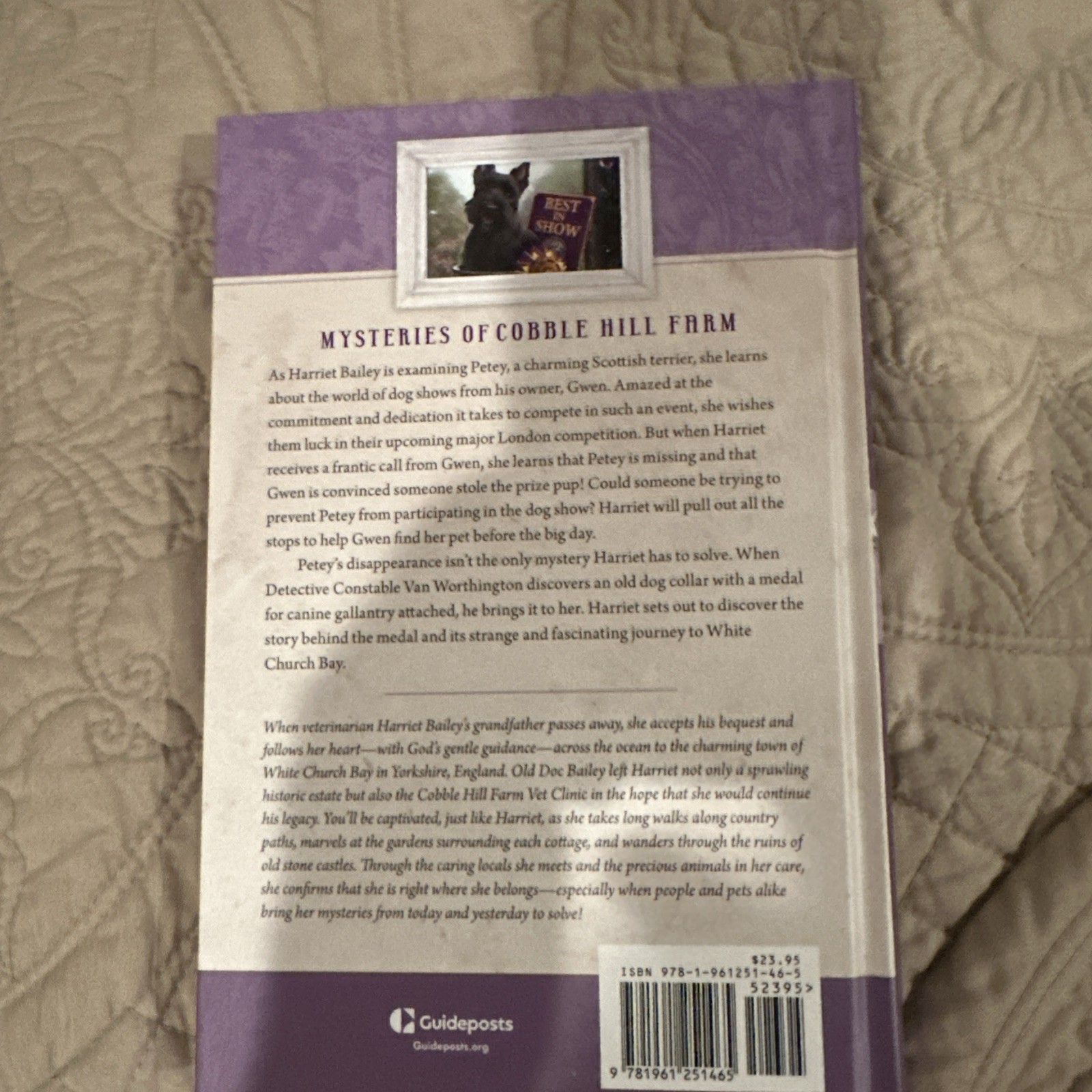 8 Book Guideposts Cobble Hill Farm Set-Christian Veterinarian Mystery HC
