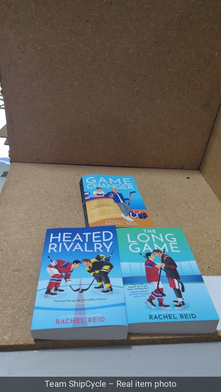 Brand Game Changers Series Heated Rivalry by Rachel Reid Lot of 3 Book G2U