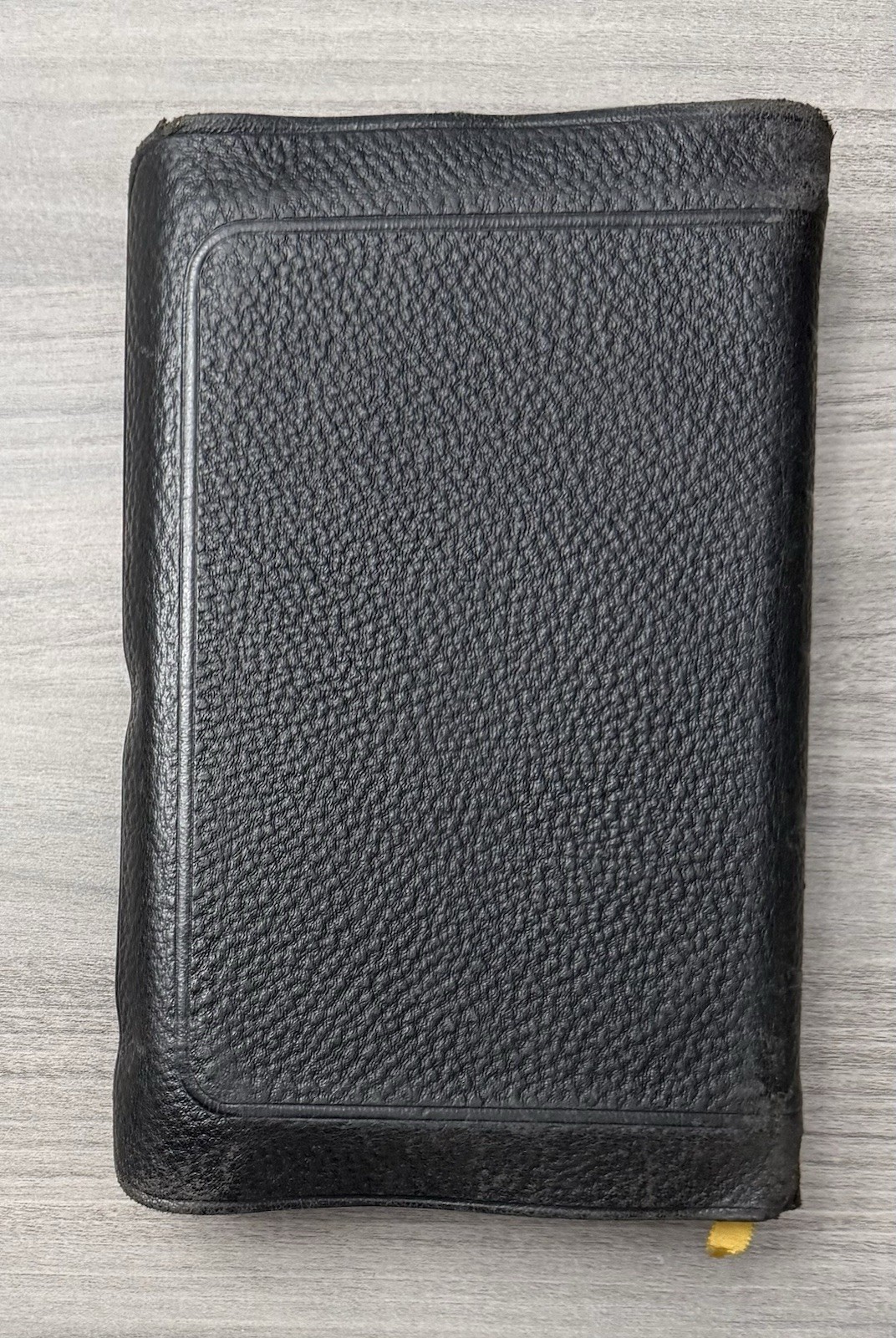 National KJV Bible 1939 Master Guide; Black GENUINE Leather; Indexed; Red Letter