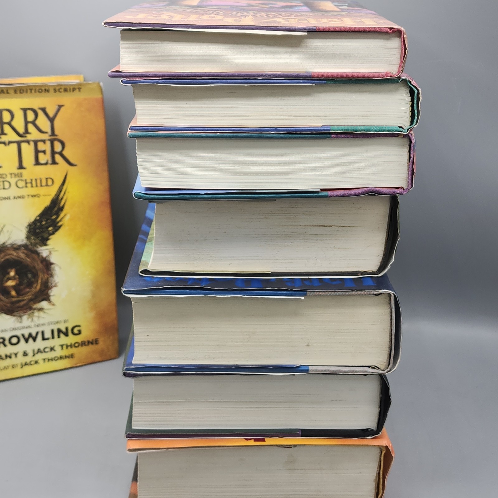 Harry Potter Series – Complete Hardcover Set 1-7 & The Cursed Child J K Rowling