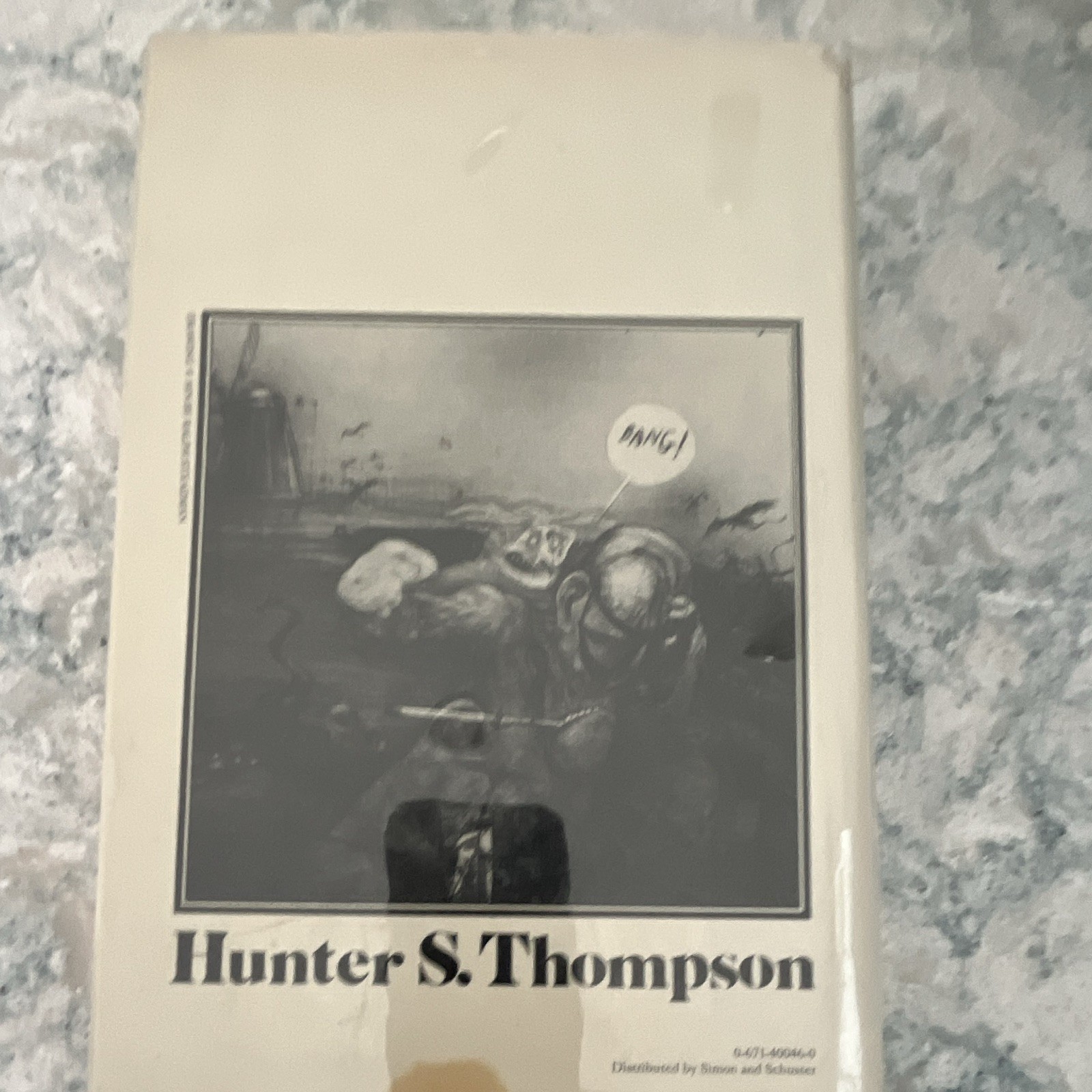The Great Shark Hunt Hunter S. Thompson Hardcover Dust Jacket English