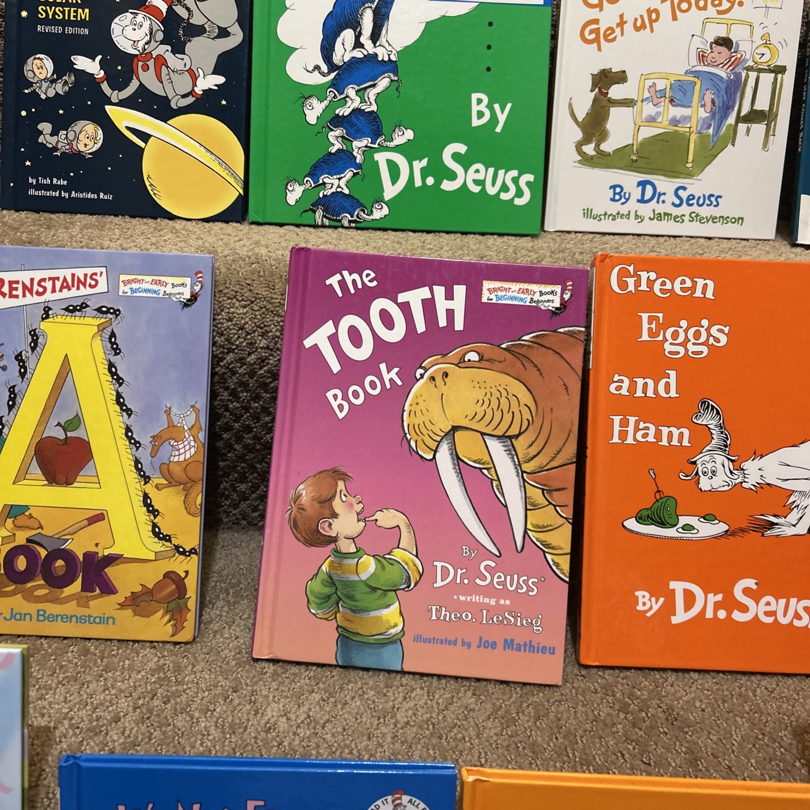 Lot of 12 Dr Seuss & MORE Beginner Books Bright And Early Books Hardcover NWOT