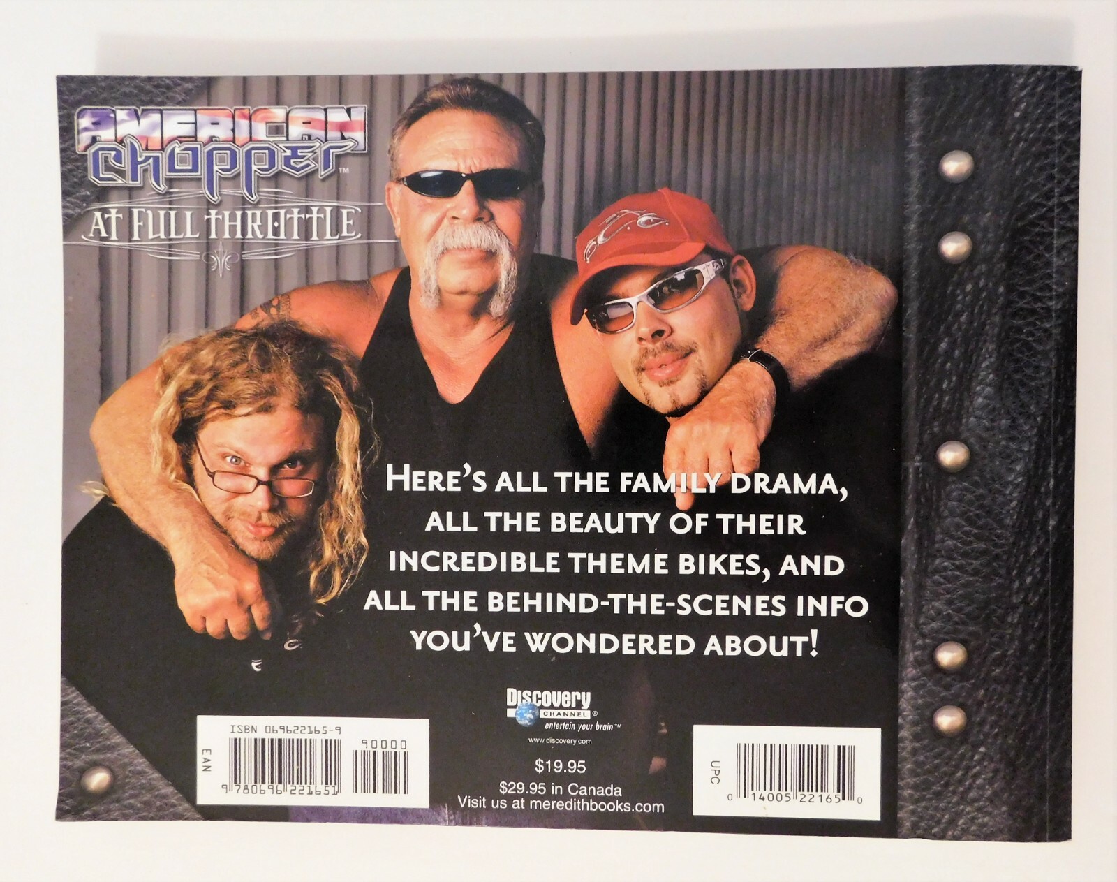American Chopper At Full Throttle by Larry Erickson 2004 Discovery Channel PB