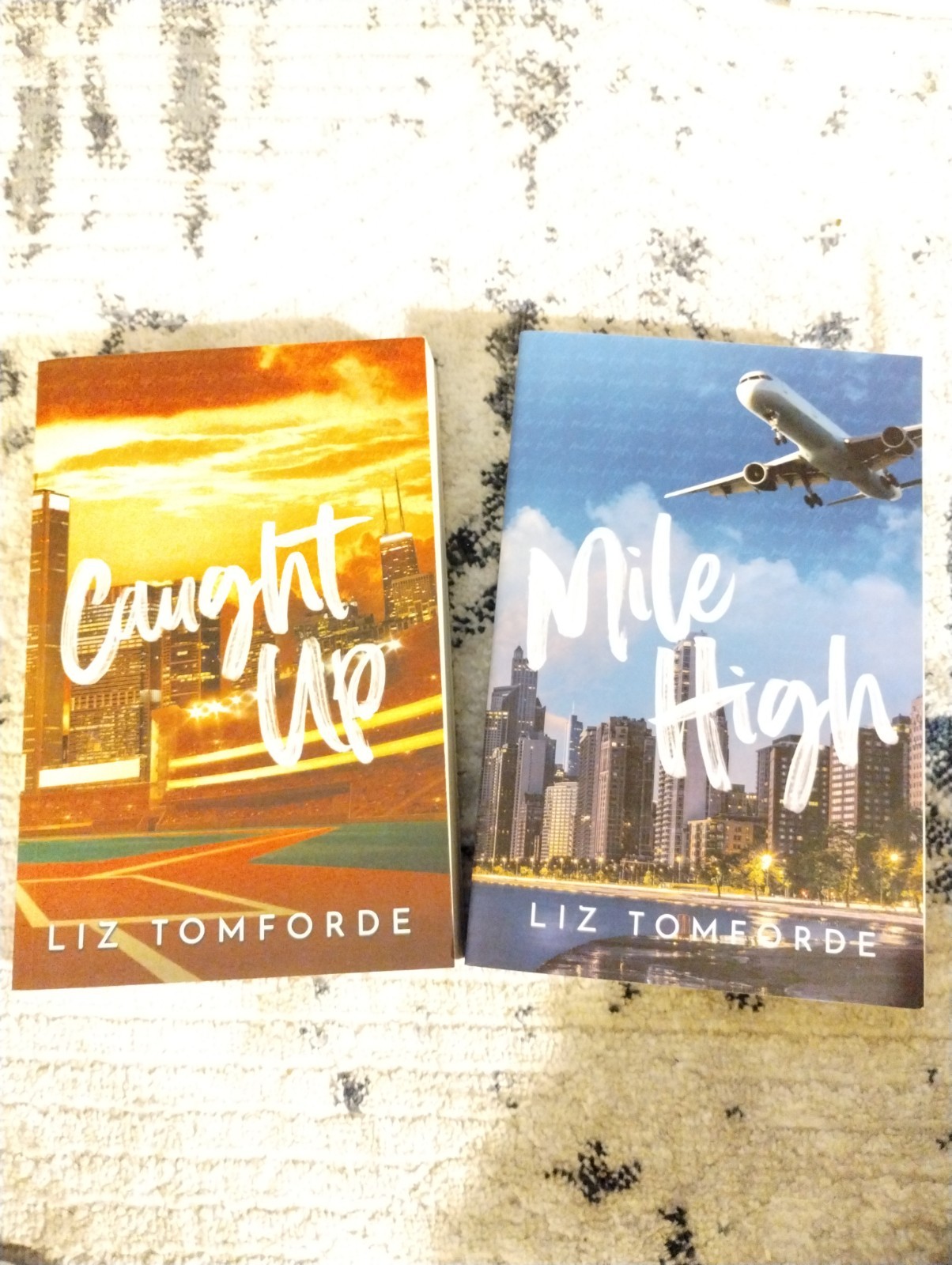 Mile High & Cought Up By Liz Tomforde SIGNED (Windy City Series)