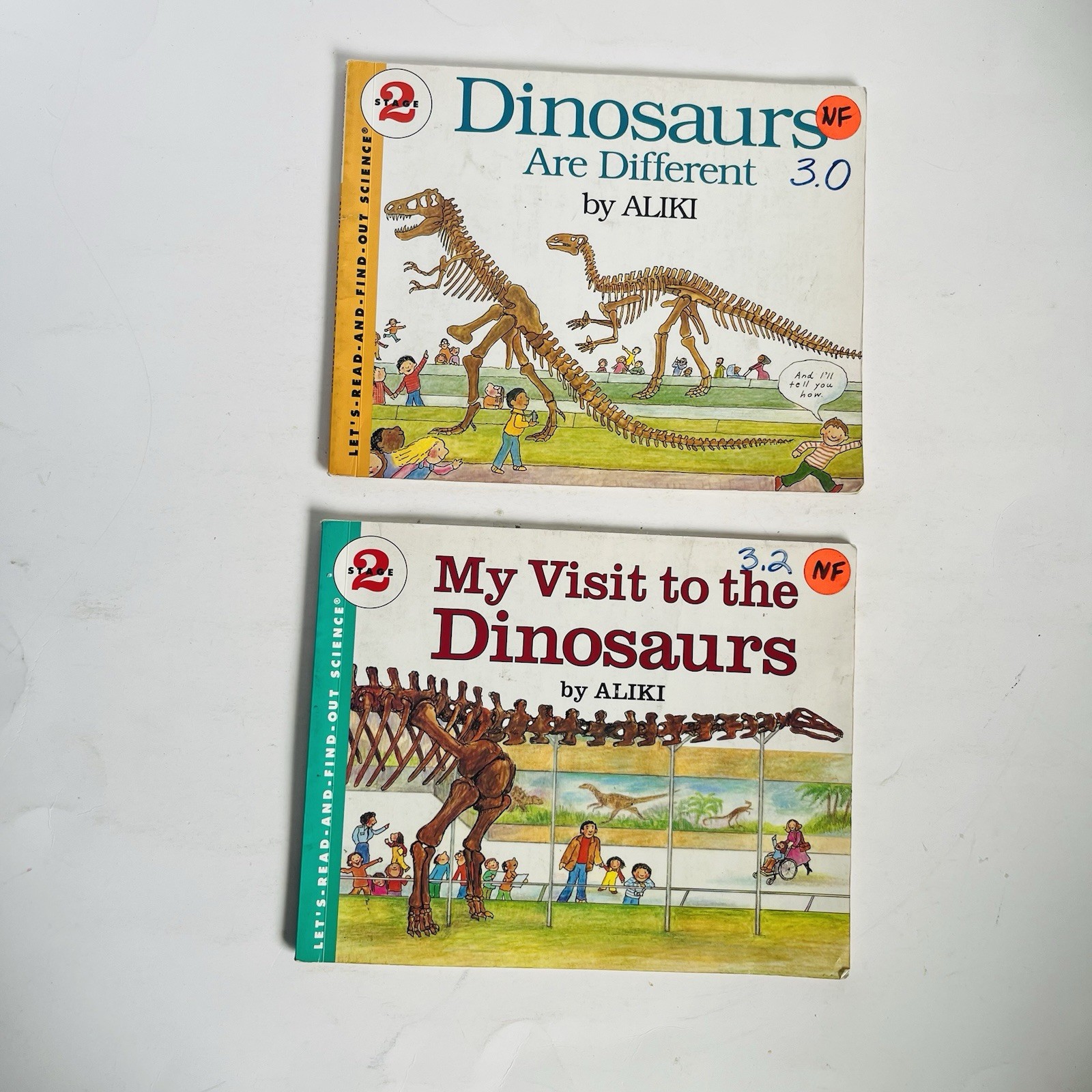 Lets Read and Find Out Science Book Lot 12 Hamburger Skeleton Planets Dinosaur P