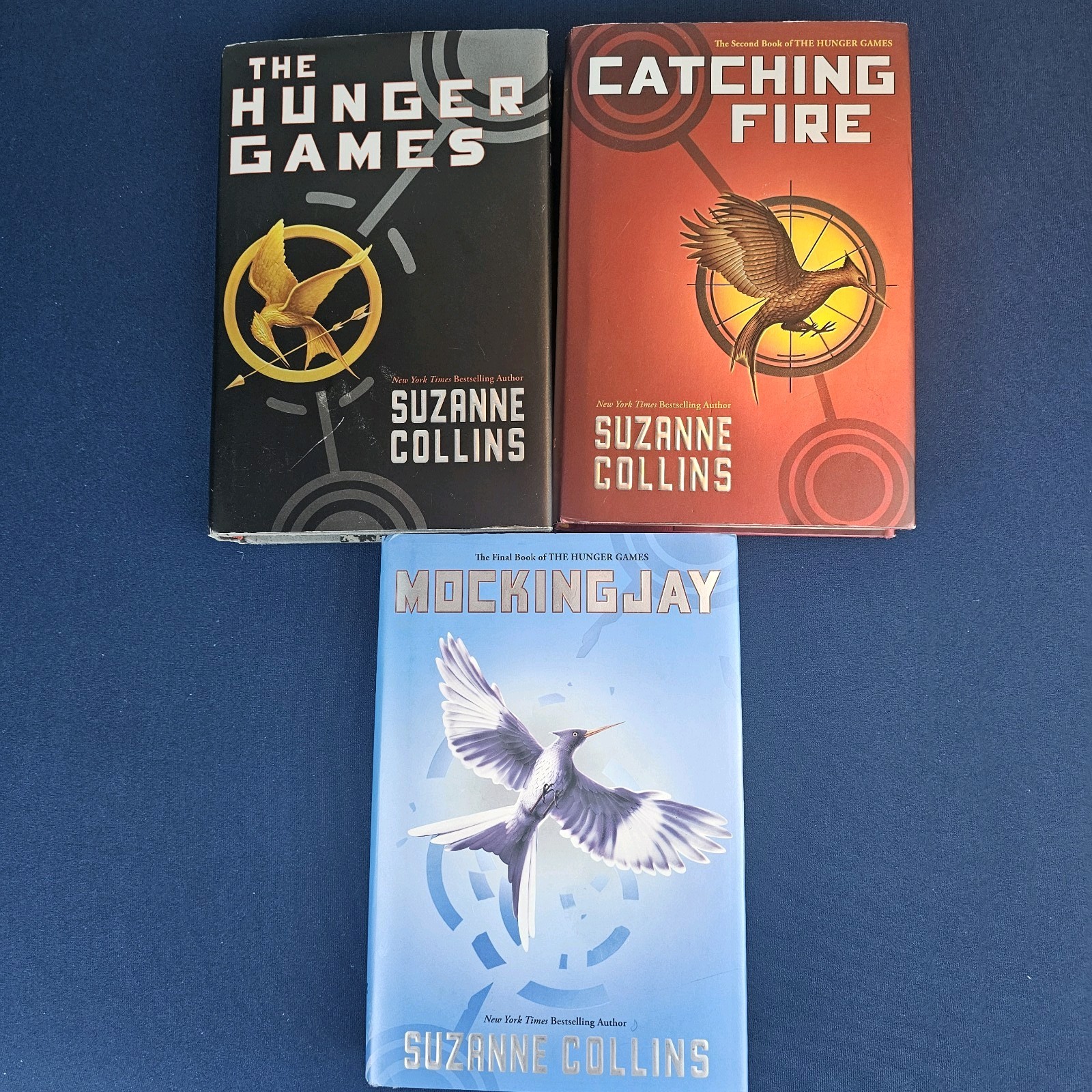 Hunger Games Trilogy by Suzanne Collins Hardcover First Edition Books