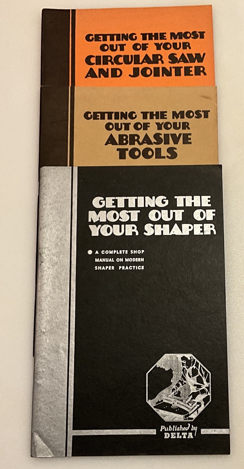 Delta Lathe Band Saw Circular Saw Jointer Drill Press 6 Delta-Craft Hand Books