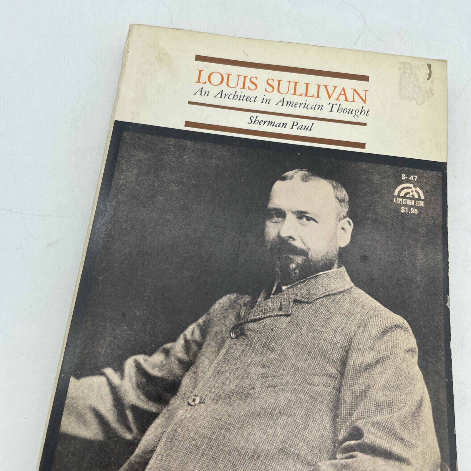 Louis Sullivan A Spectrum Book 1962 By Sherman Paul
