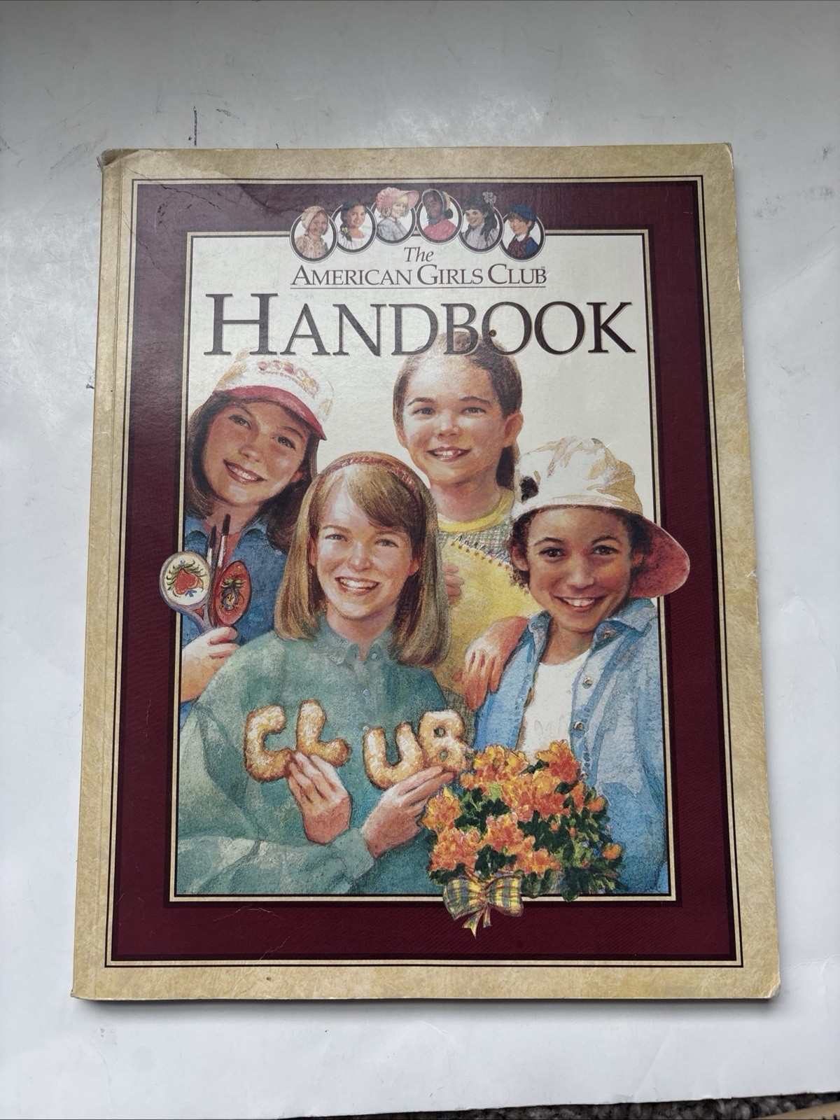 The American Girls Club HANDBOOK Vintage 1990s Pleasant Company Girls Book Guide