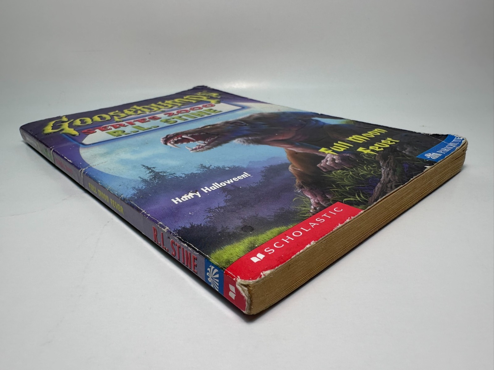 1st Print #22 Full Moon Fever Goosebumps Series 2000 RL Stine Book – BARGAIN BIN