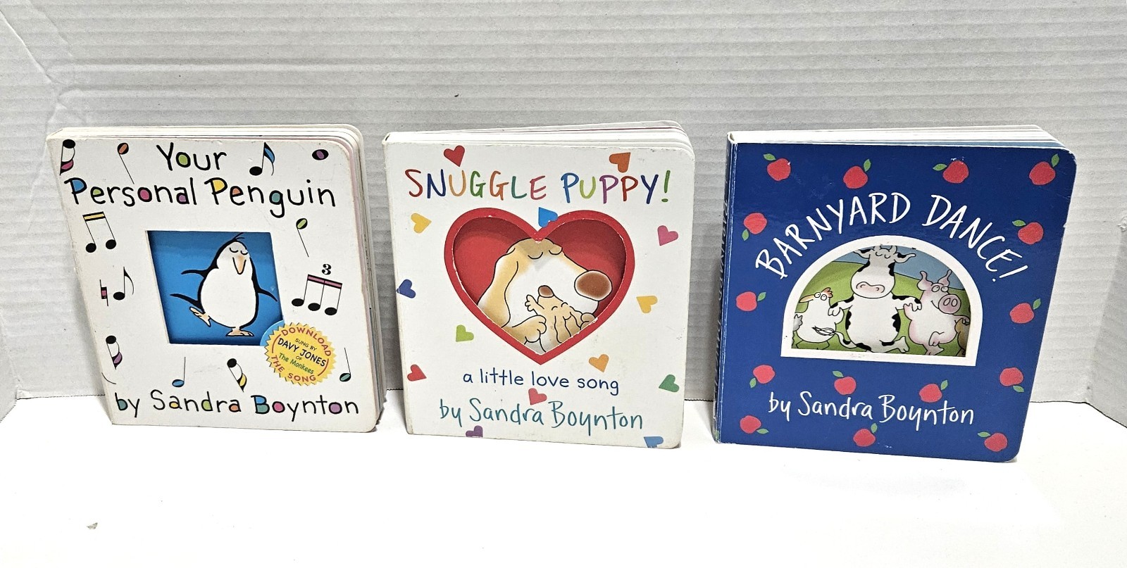 Lot of 12 Sandra Boynton Baby/Toddler Board Books Dinosaur Dance Doggies